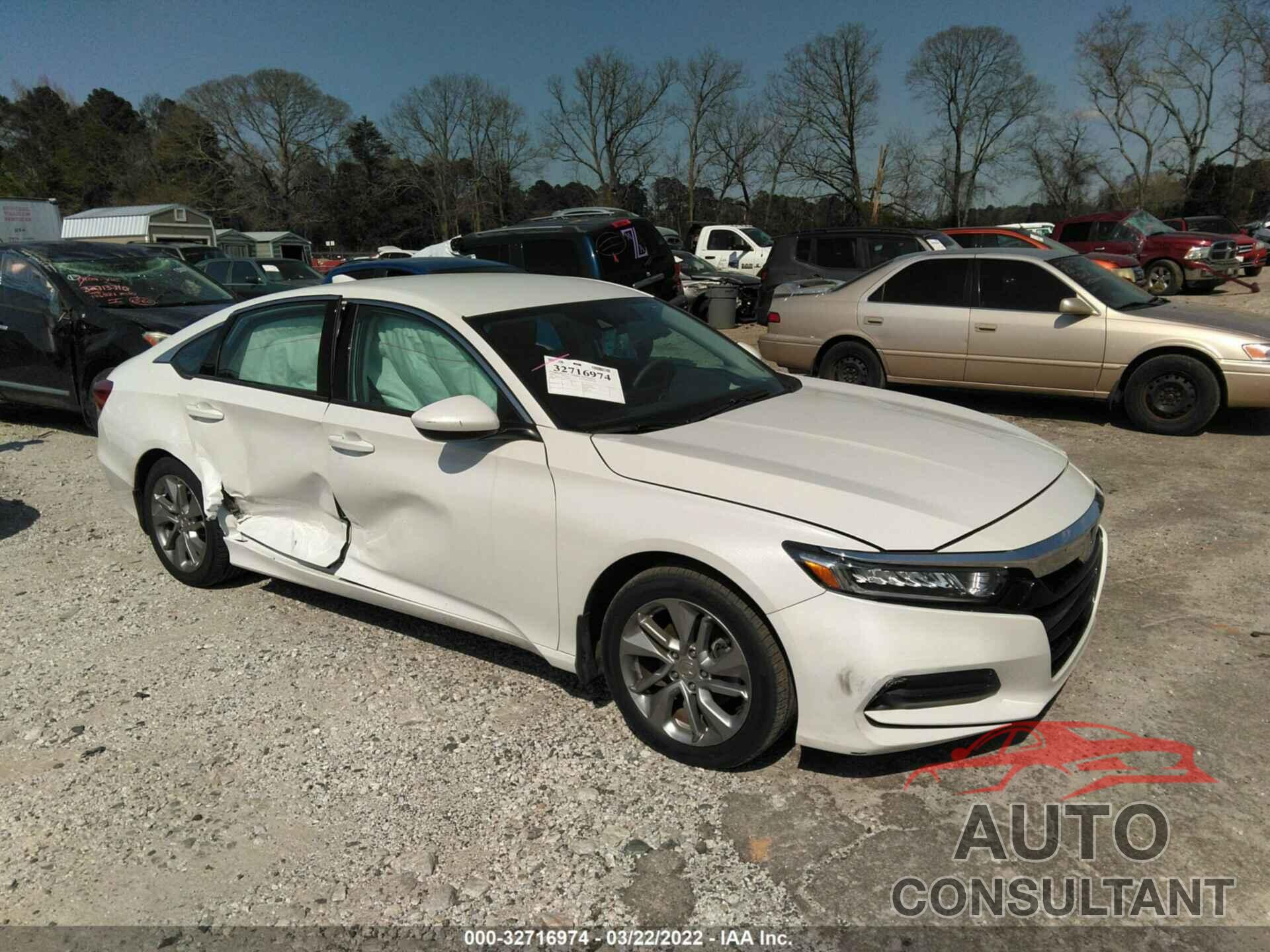 HONDA ACCORD SEDAN 2018 - 1HGCV1F15JA018852