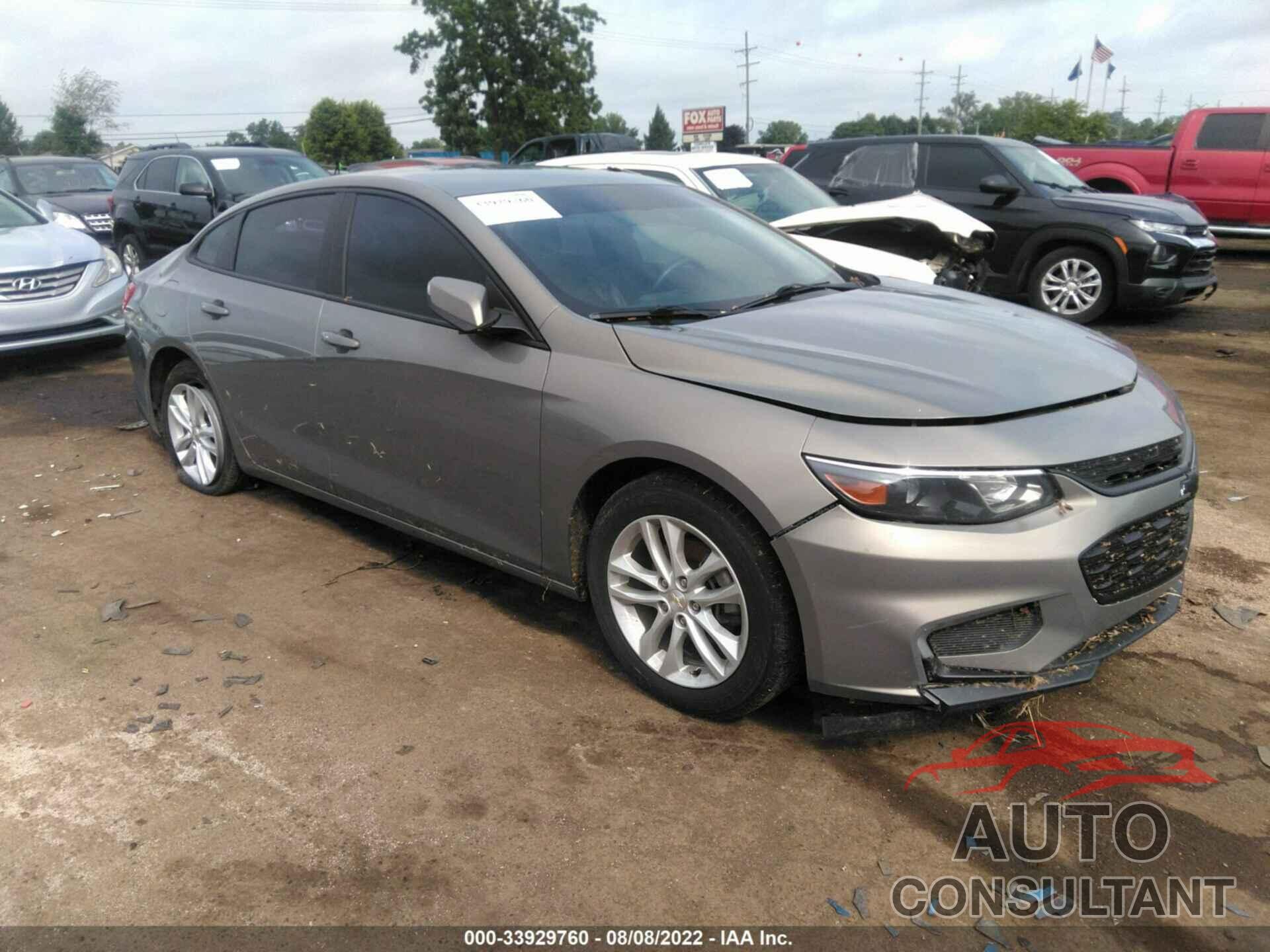 CHEVROLET MALIBU 2017 - 1G1ZE5ST1HF124583