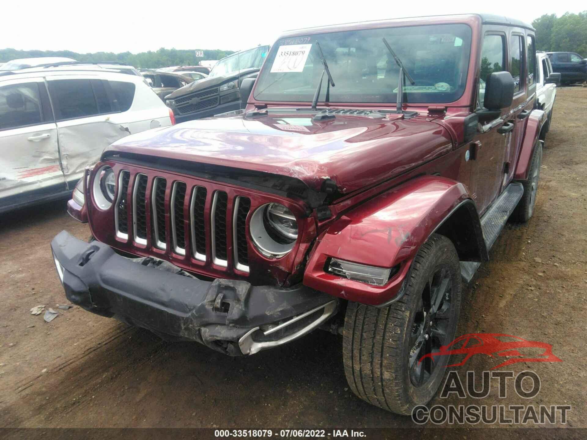 JEEP WRANGLER 4XE 2021 - 1C4JJXP68MW768316