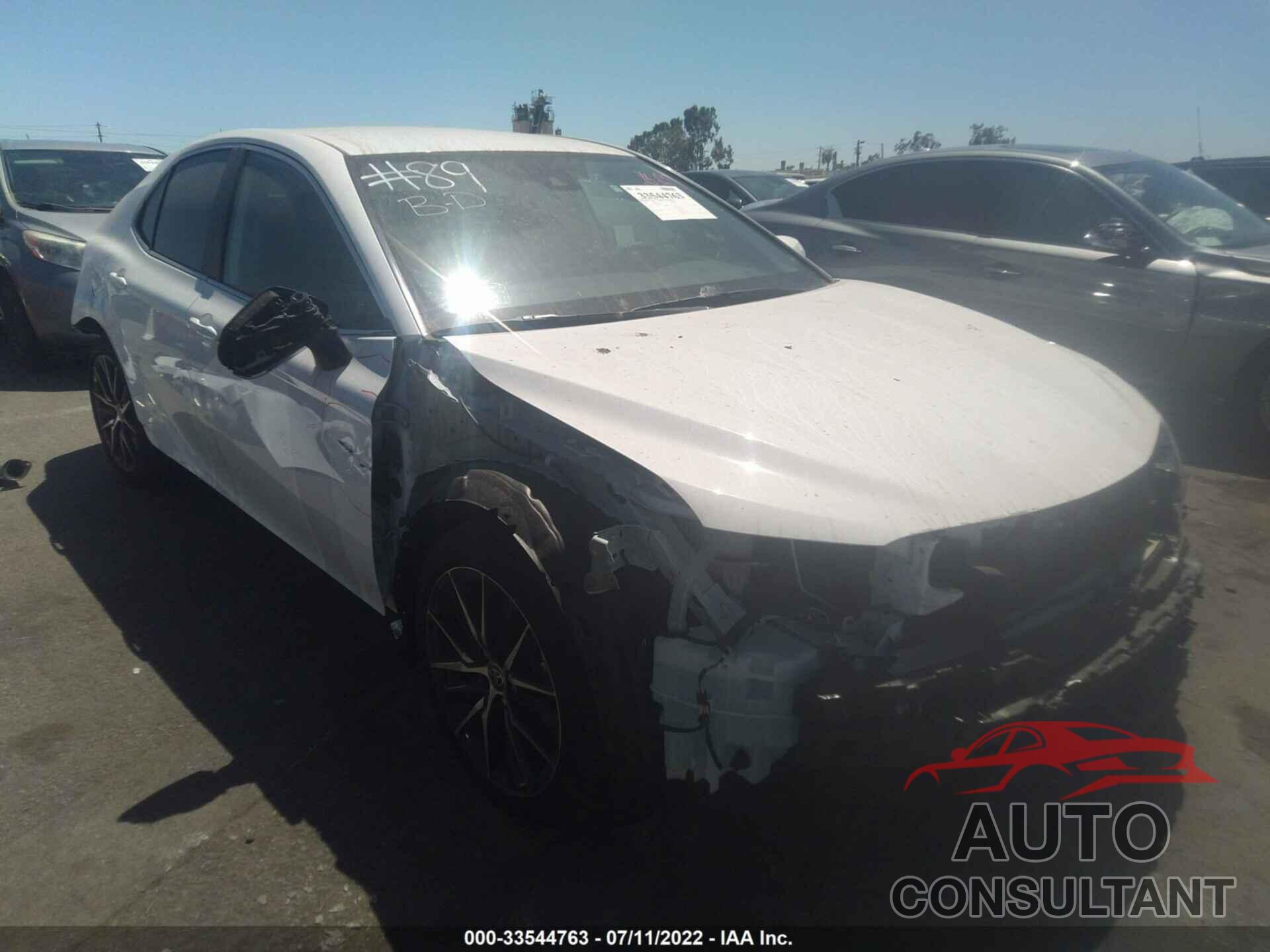 TOYOTA CAMRY 2022 - 4T1G11AK7NU662526