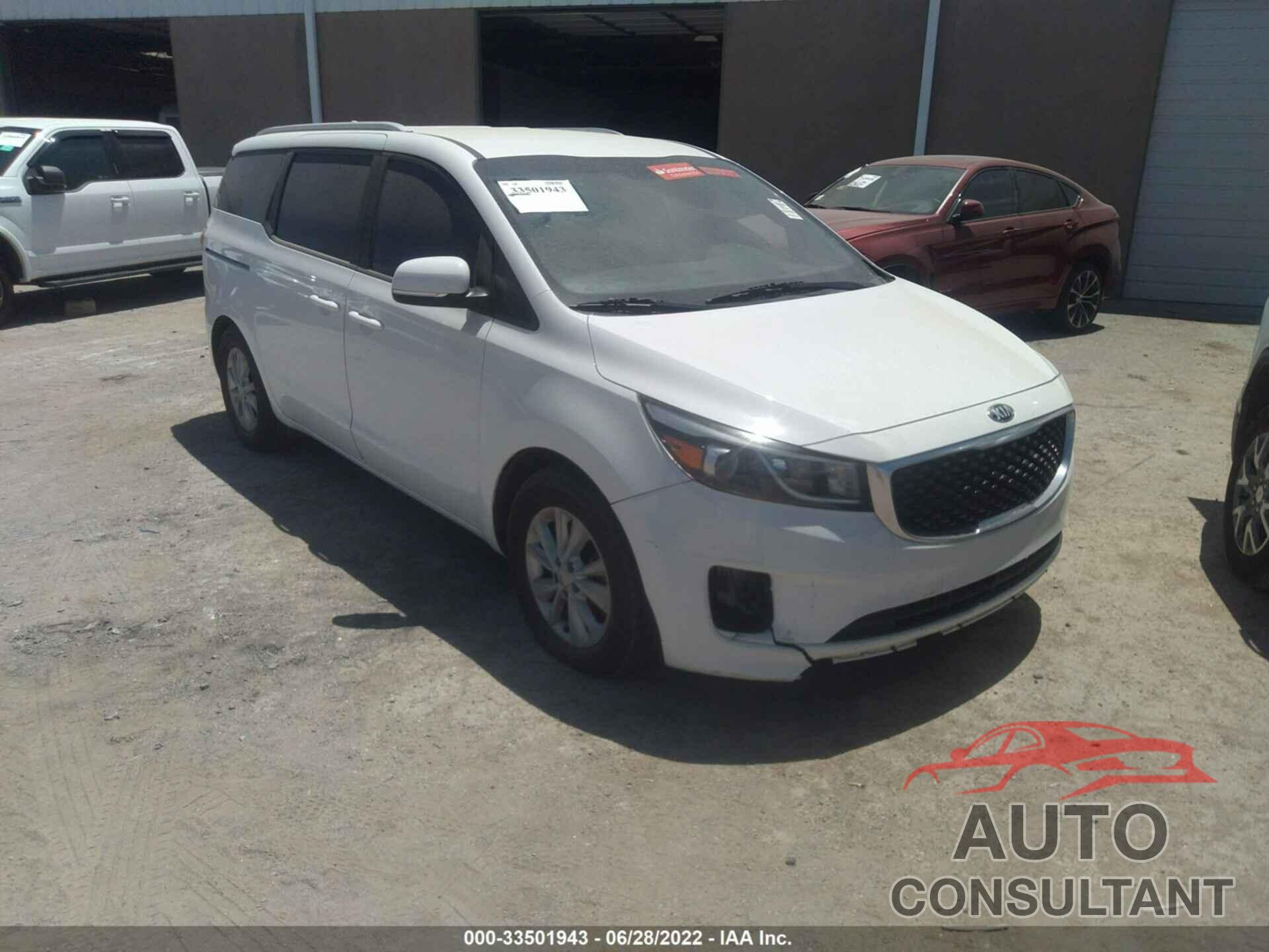 KIA SEDONA 2016 - KNDMB5C17G6180520