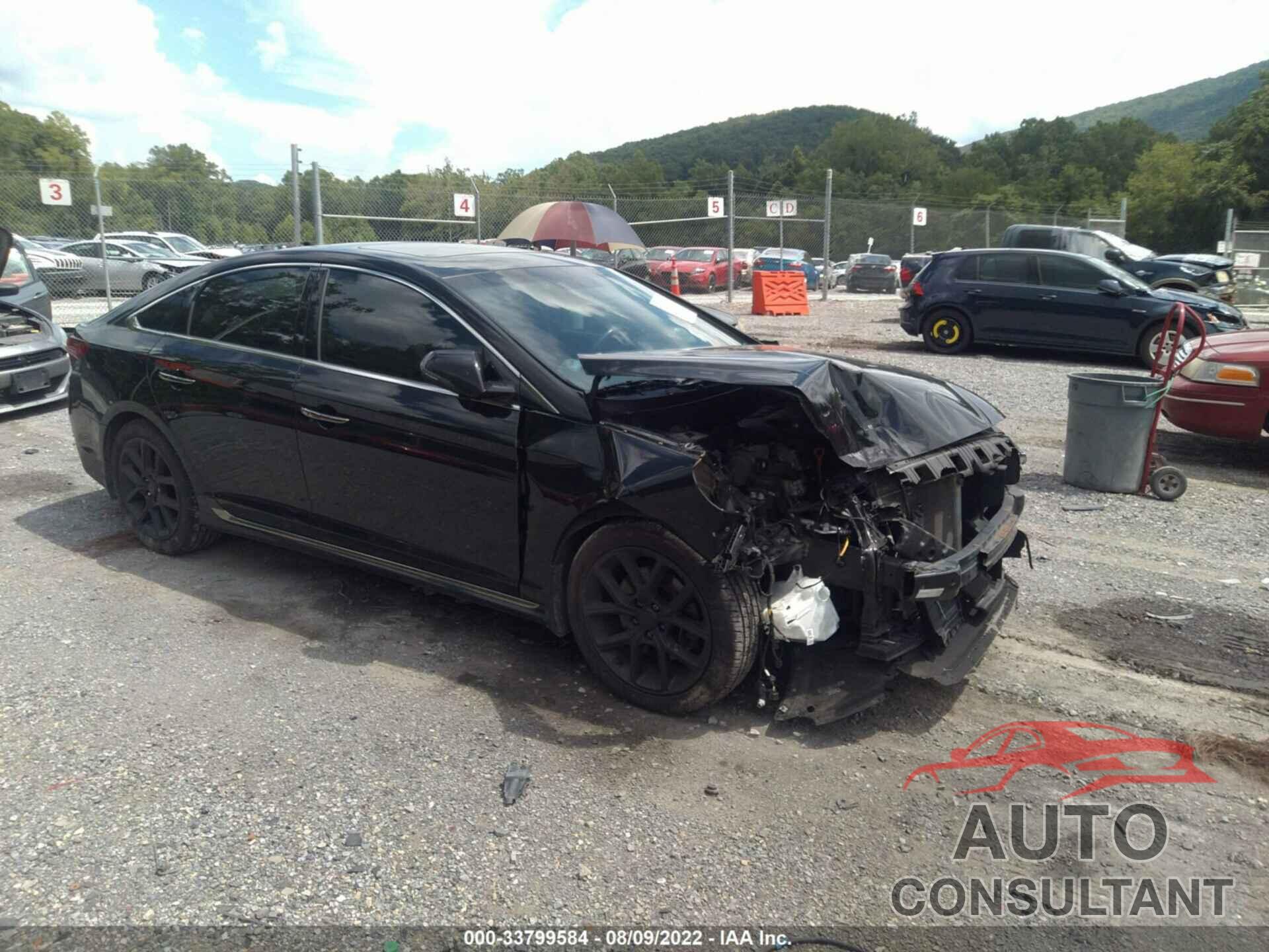HYUNDAI SONATA 2018 - 5NPE34AB3JH677827