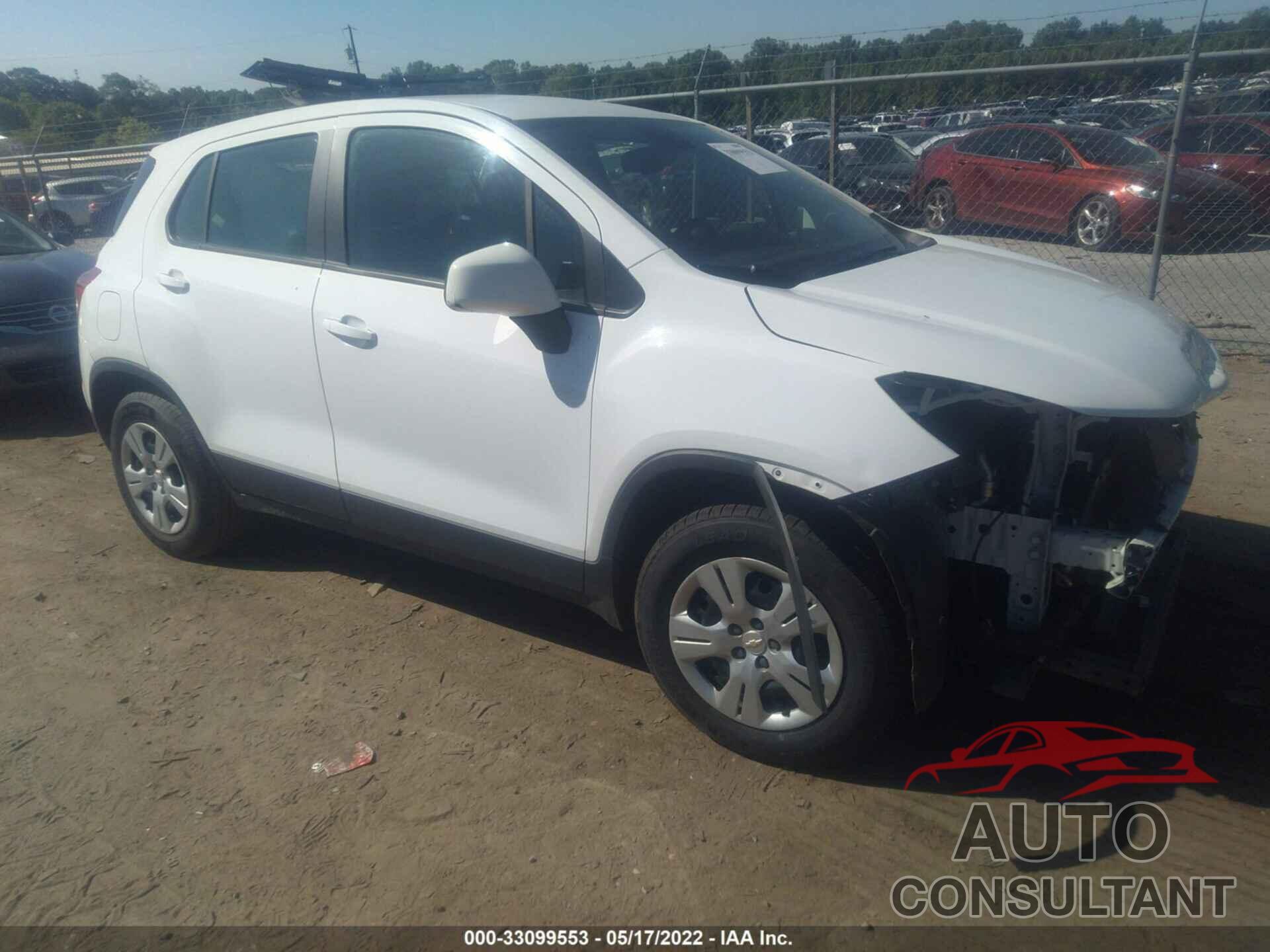 CHEVROLET TRAX 2018 - 3GNCJKSB3JL409450