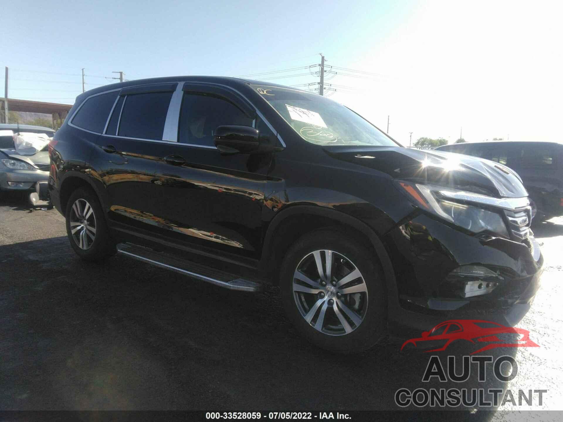 HONDA PILOT 2016 - 5FNYF5H5XGB033341
