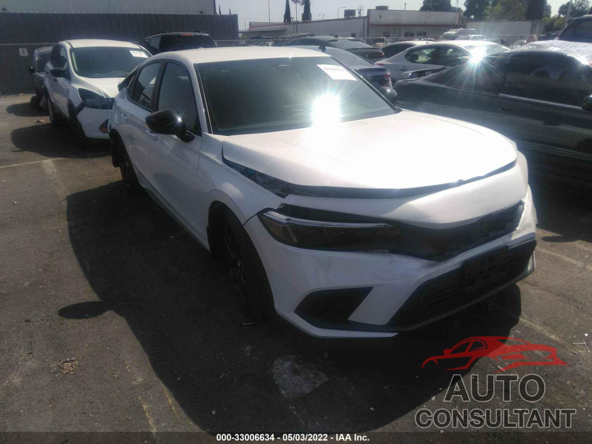 HONDA CIVIC HATCHBACK 2022 - 19XFL2H81NE009831