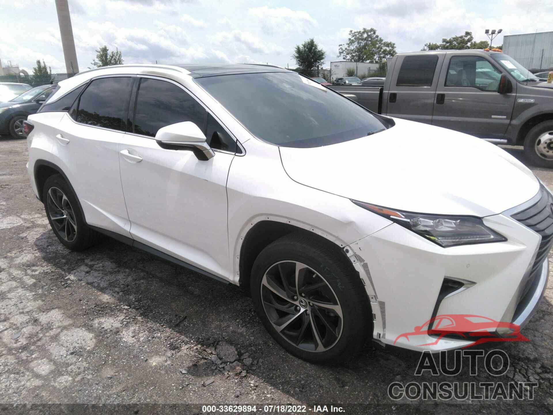 LEXUS RX 2018 - 2T2BZMCAXJC160853