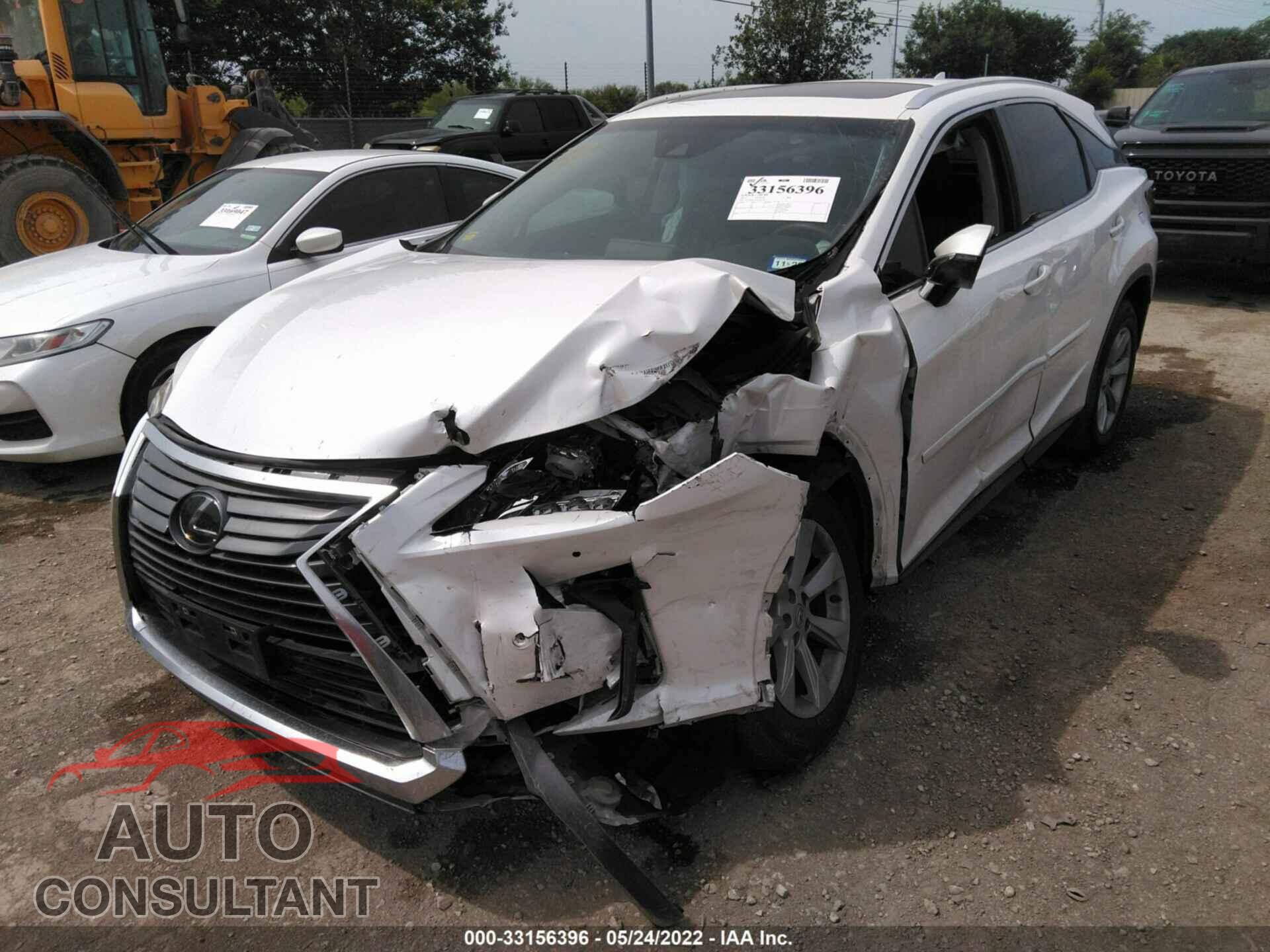 LEXUS RX 2017 - 2T2ZZMCA5HC043335