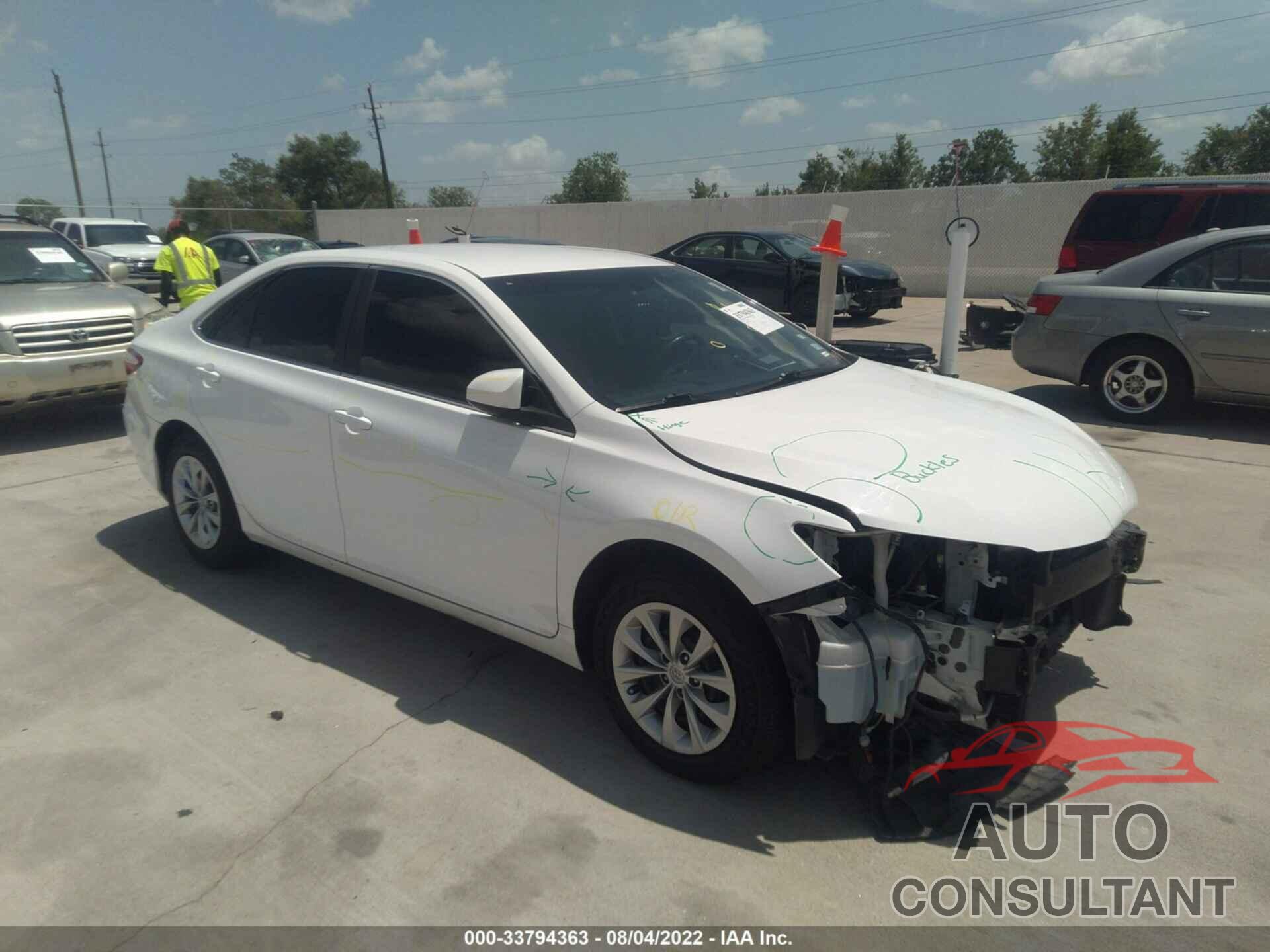 TOYOTA CAMRY 2016 - 4T1BF1FK1GU532300