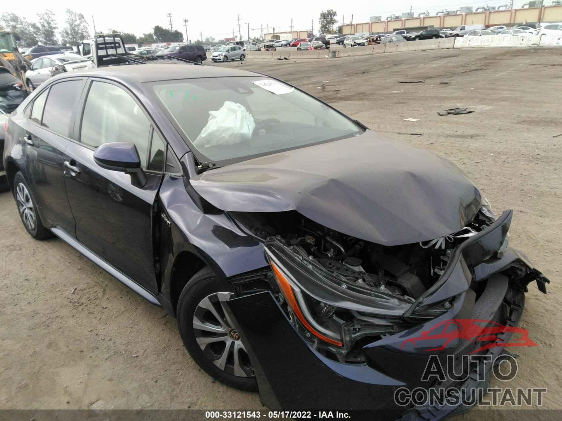 TOYOTA COROLLA 2021 - JTDEAMDE1MJ011010