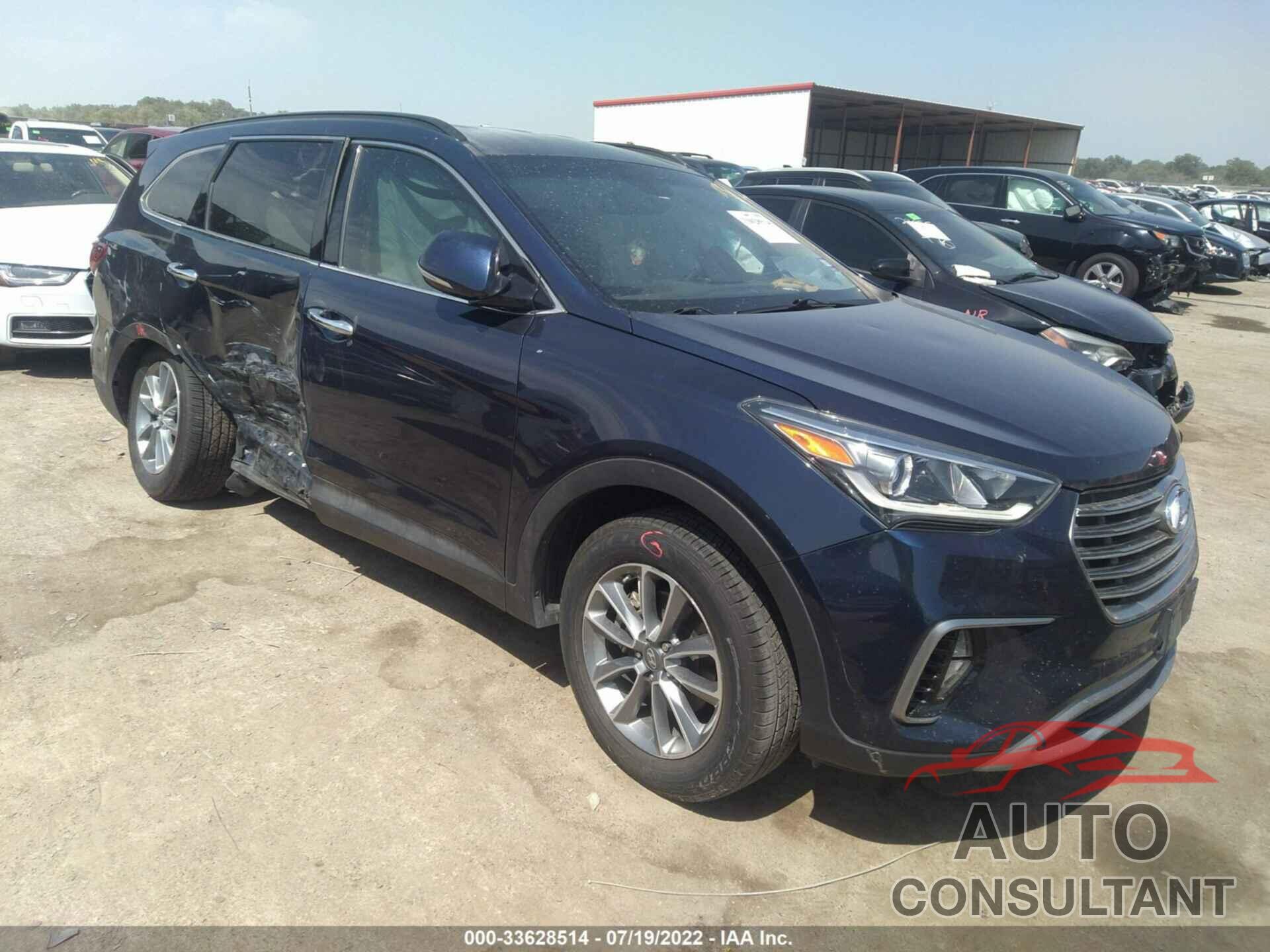 HYUNDAI SANTA FE 2017 - KM8SN4HF3HU231744