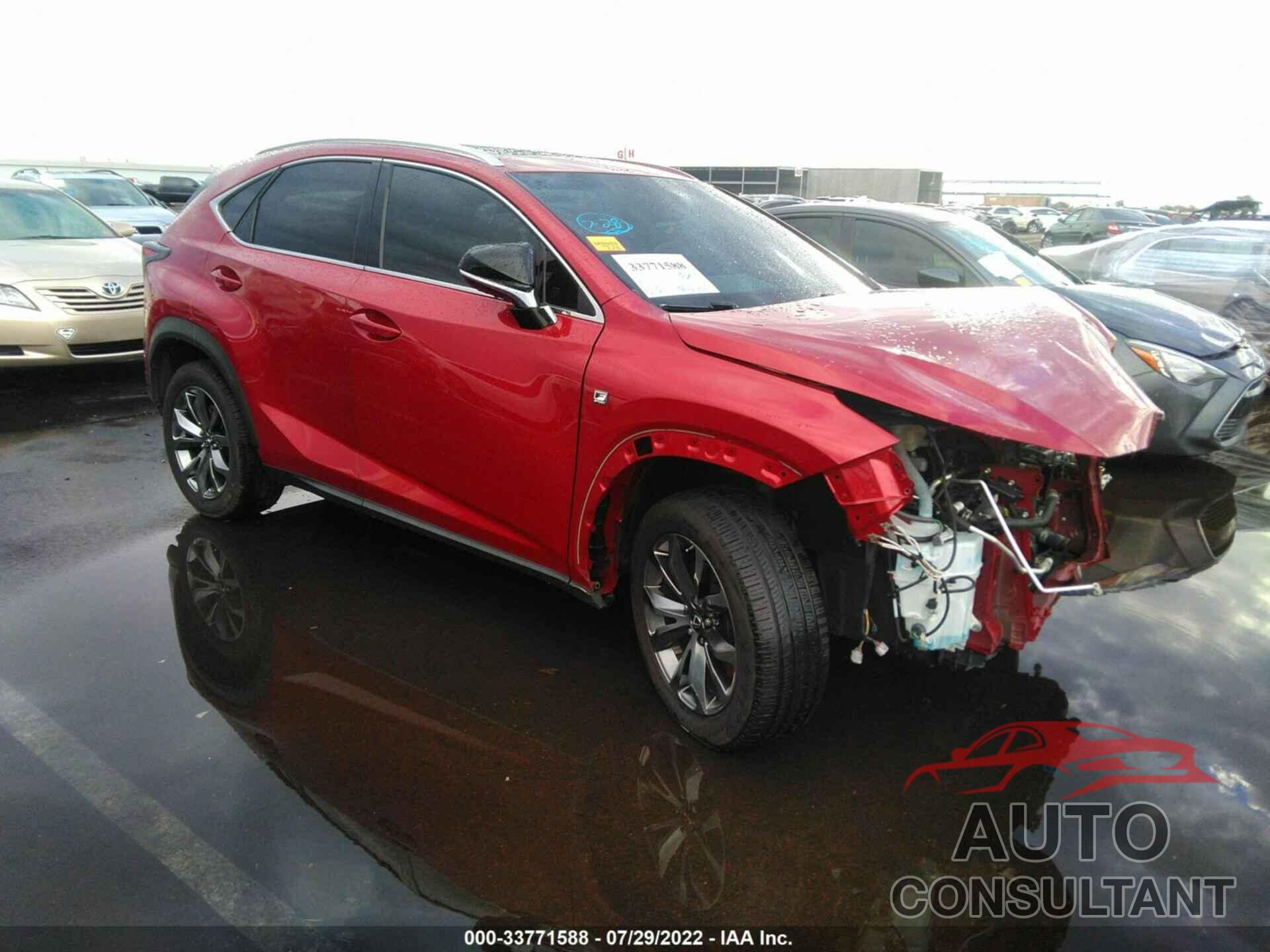 LEXUS NX 200T 2016 - JTJYARBZ9G2025832