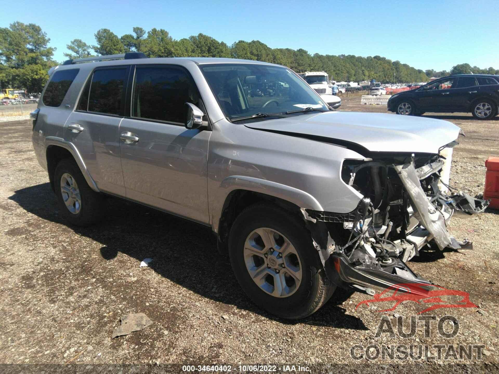 TOYOTA 4RUNNER 2019 - JTEZU5JR2K5211692