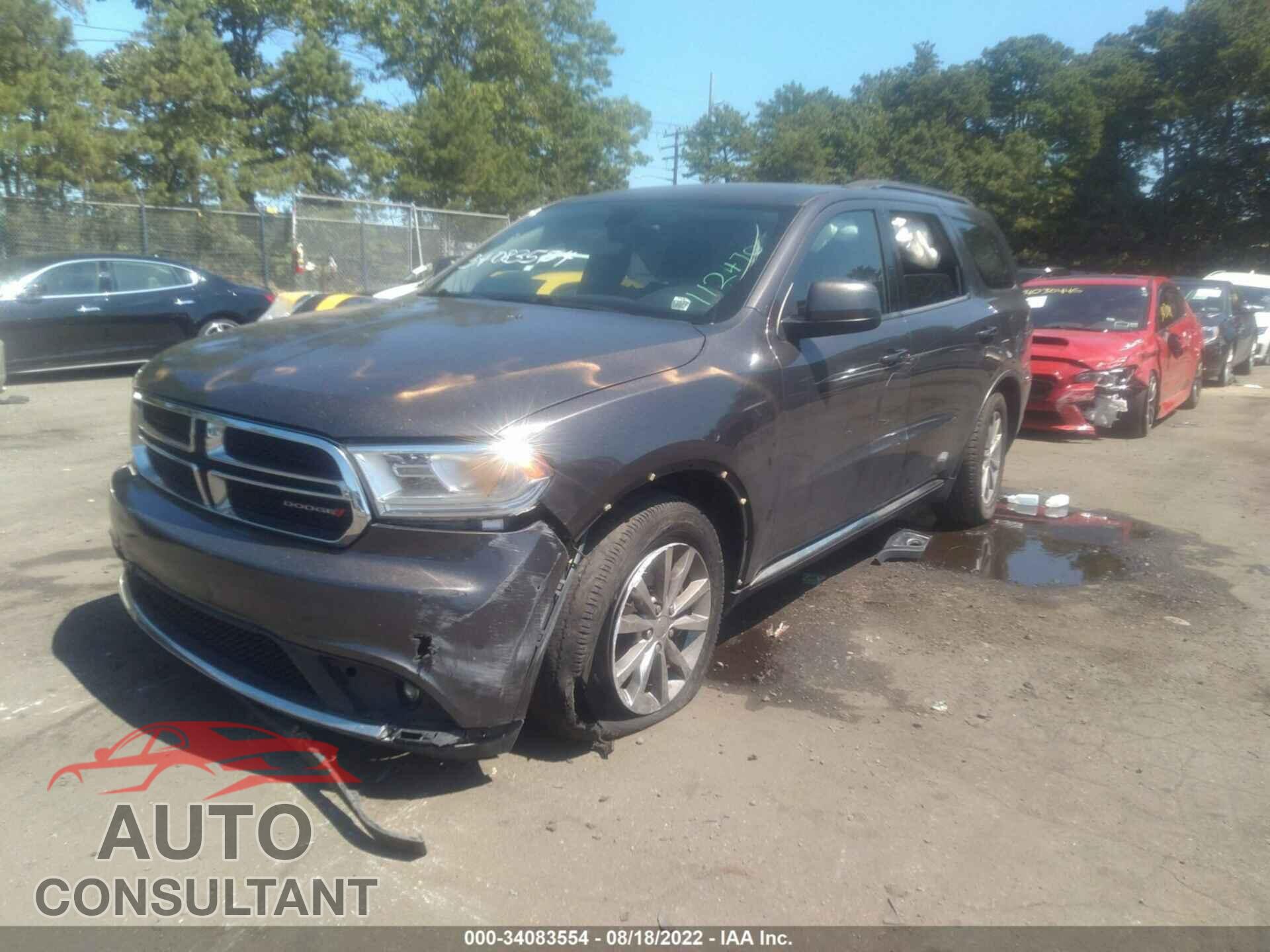 DODGE DURANGO 2018 - 1C4RDJAG7JC112470