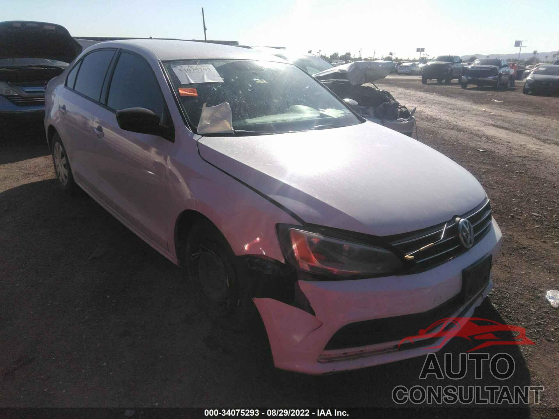 VOLKSWAGEN JETTA SEDAN 2016 - 3VW267AJ5GM355645