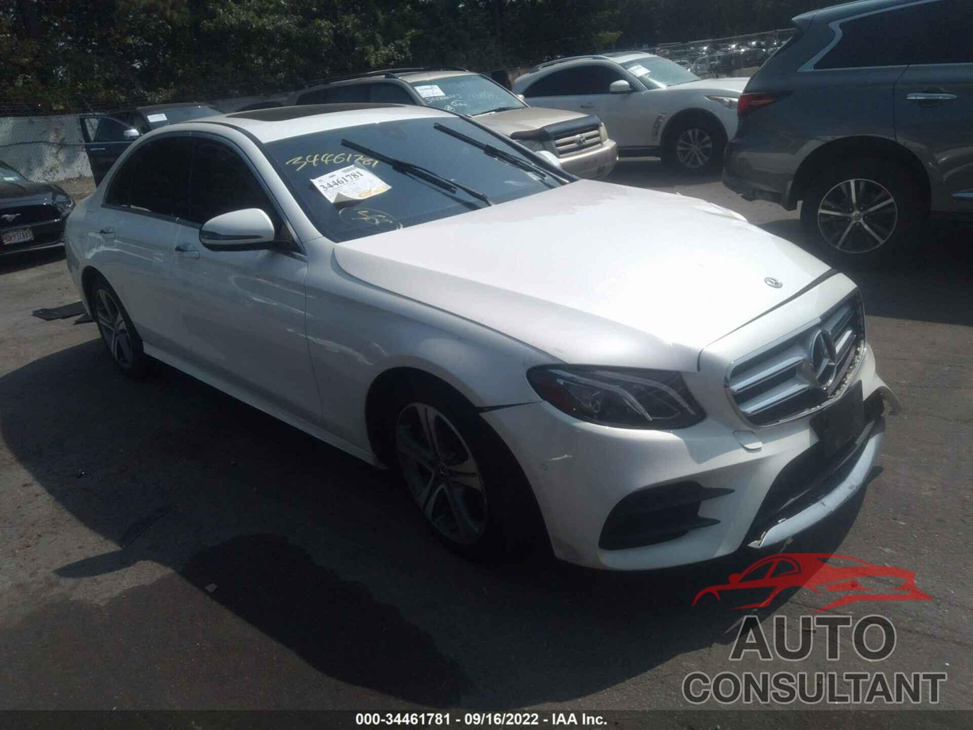 MERCEDES-BENZ E-CLASS 2017 - WDDZF4KB8HA238542