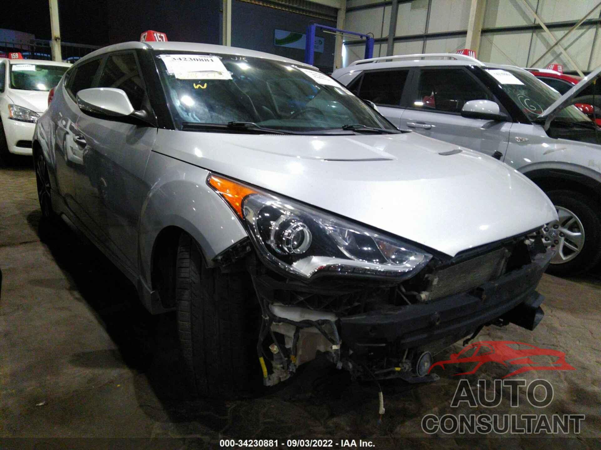 HYUNDAI VELOSTER 2017 - 00HTC6AE0HU314734