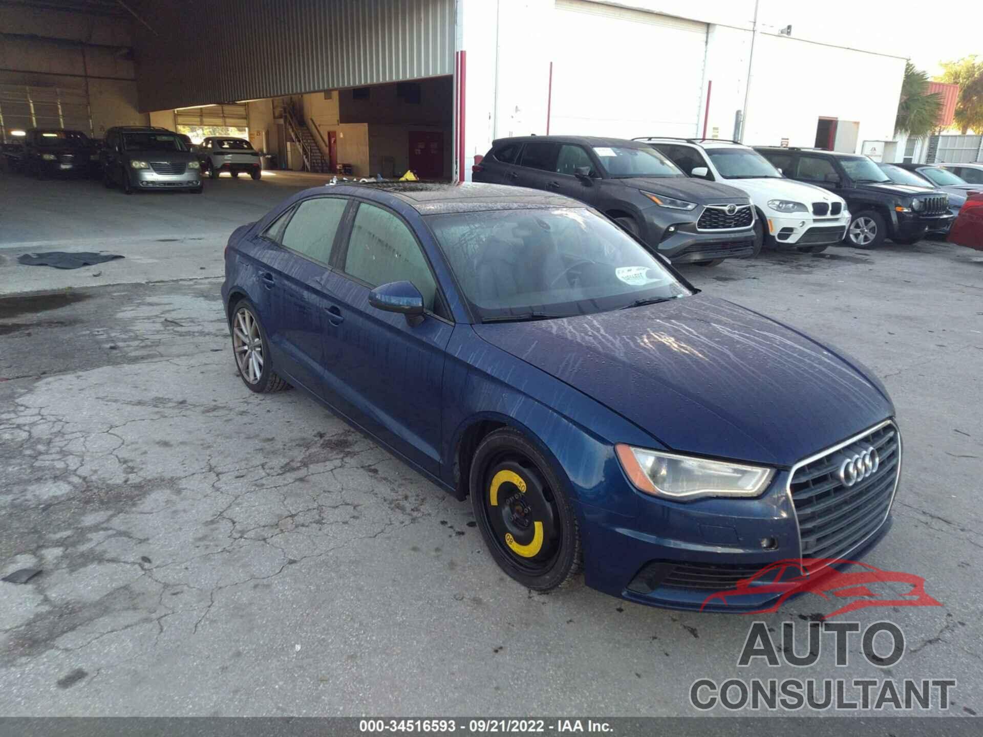 AUDI A3 2016 - WAUA7GFF1G1007884