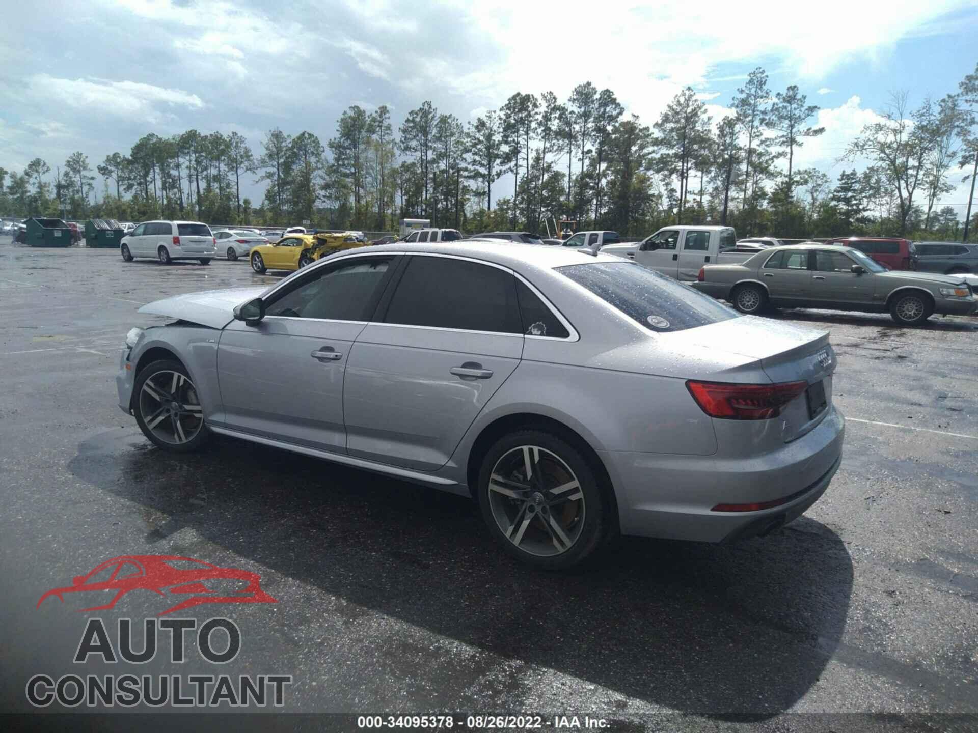 AUDI A4 2017 - WAULNAF43HN035593