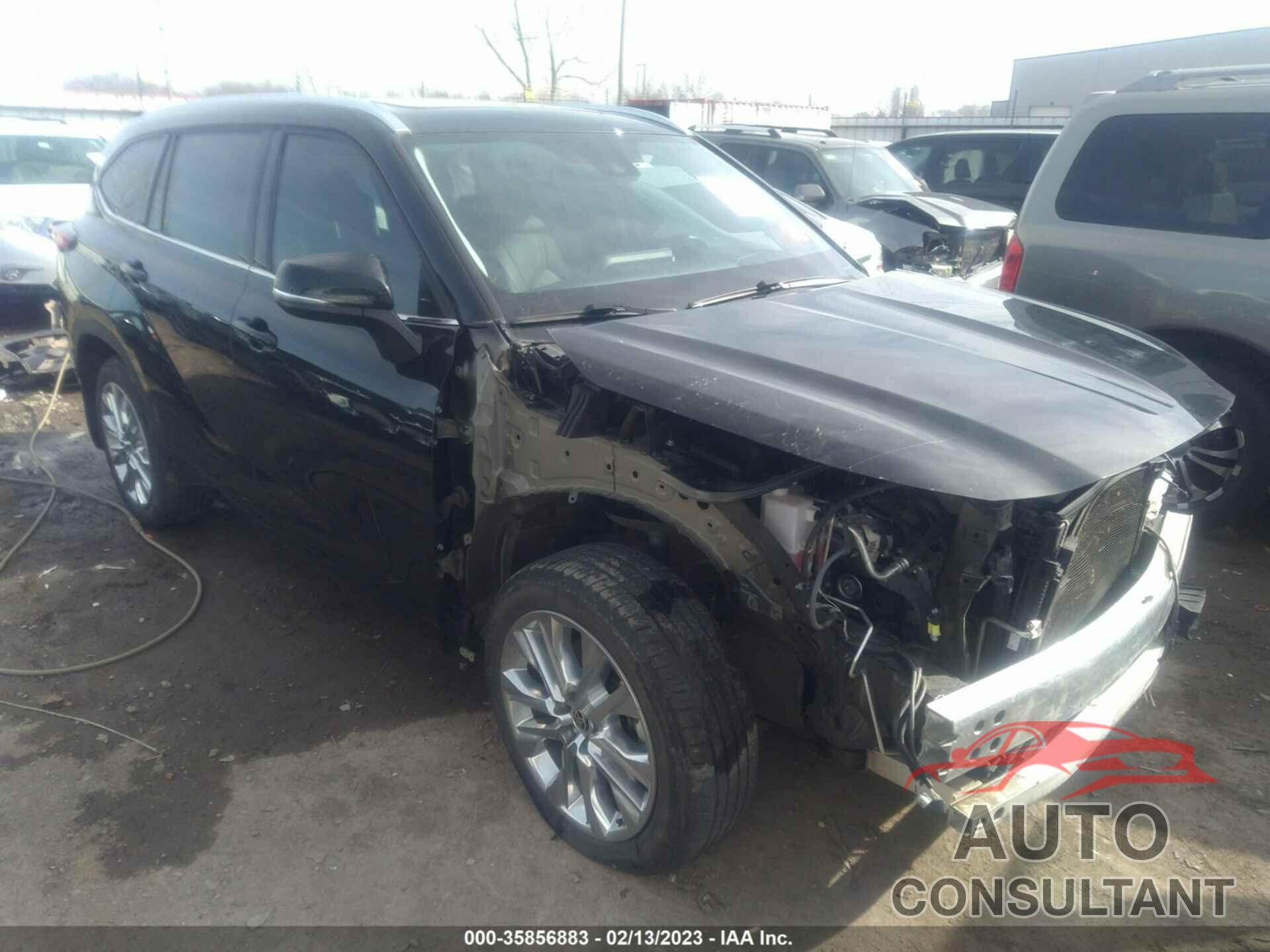 TOYOTA HIGHLANDER 2020 - 5TDDZRBH8LS020237
