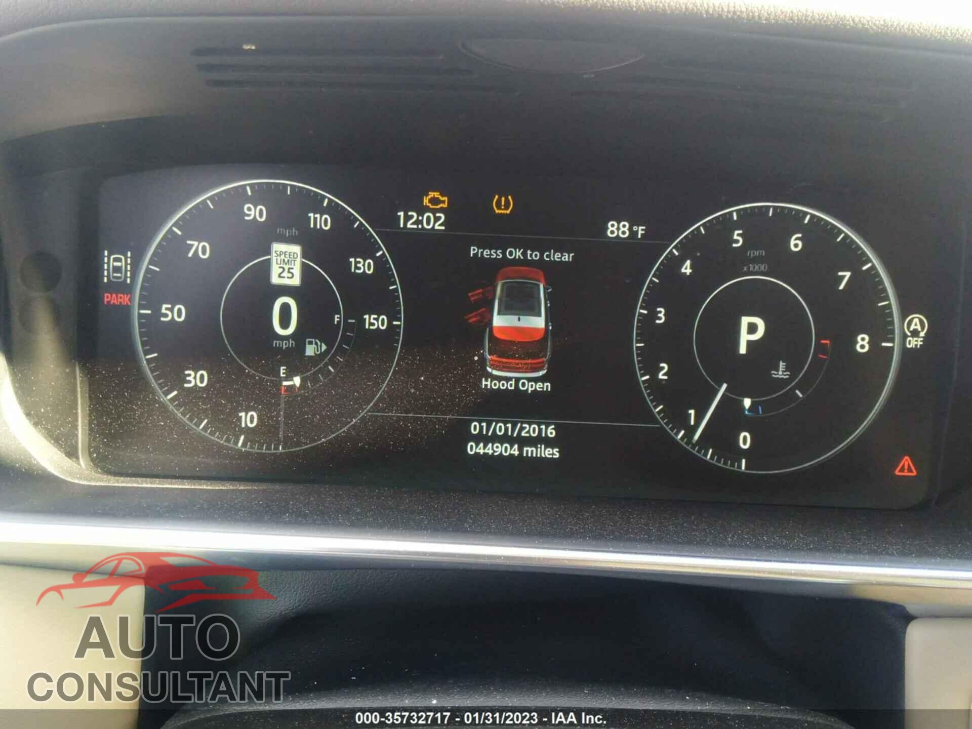 LAND ROVER RANGE ROVER 2017 - SALGS2FV0HA374078