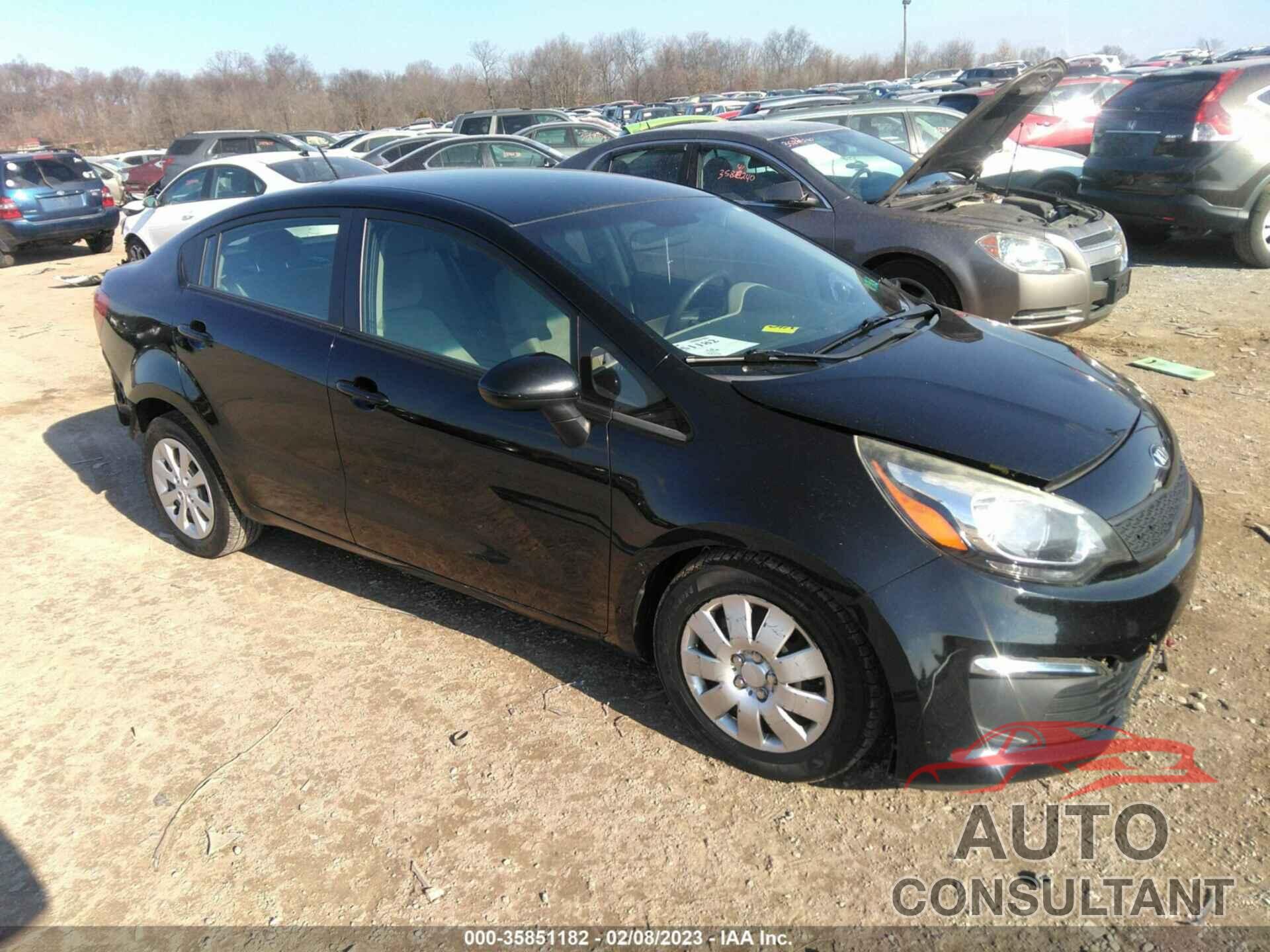 KIA RIO 2016 - KNADM4A30G6536778