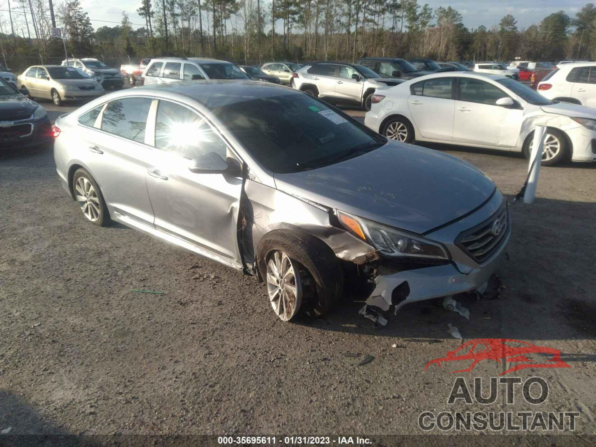 HYUNDAI SONATA 2017 - 5NPE34AF7HH504471