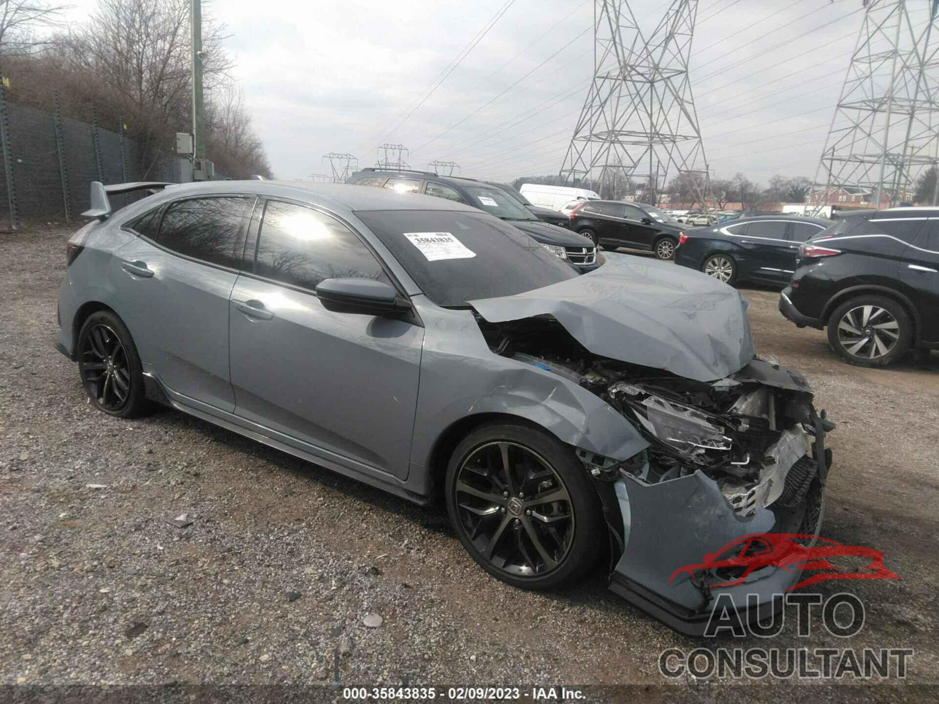 HONDA CIVIC HATCHBACK 2021 - SHHFK7H45MU421867