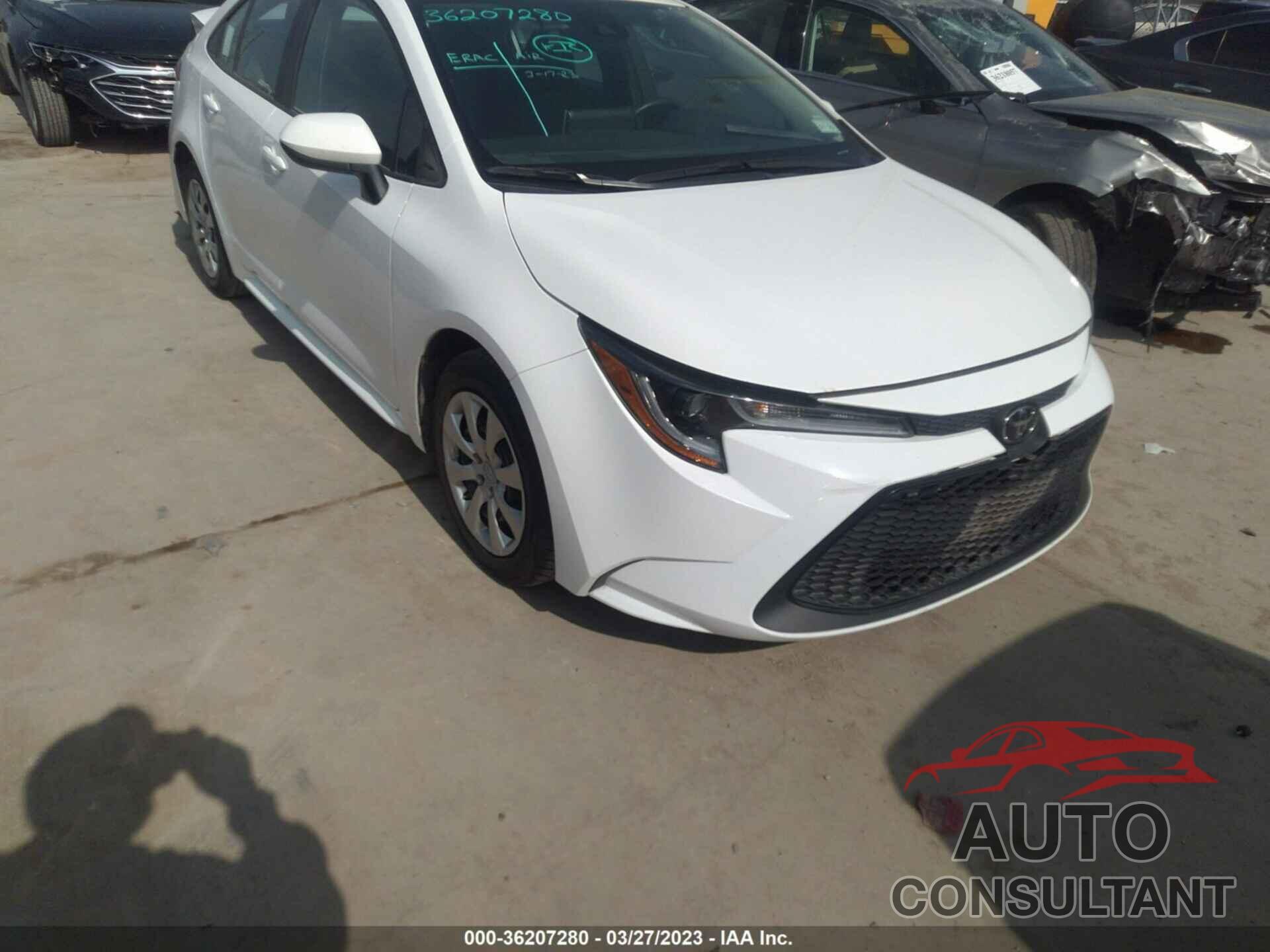 TOYOTA COROLLA 2021 - 5YFEPMAE8MP212563