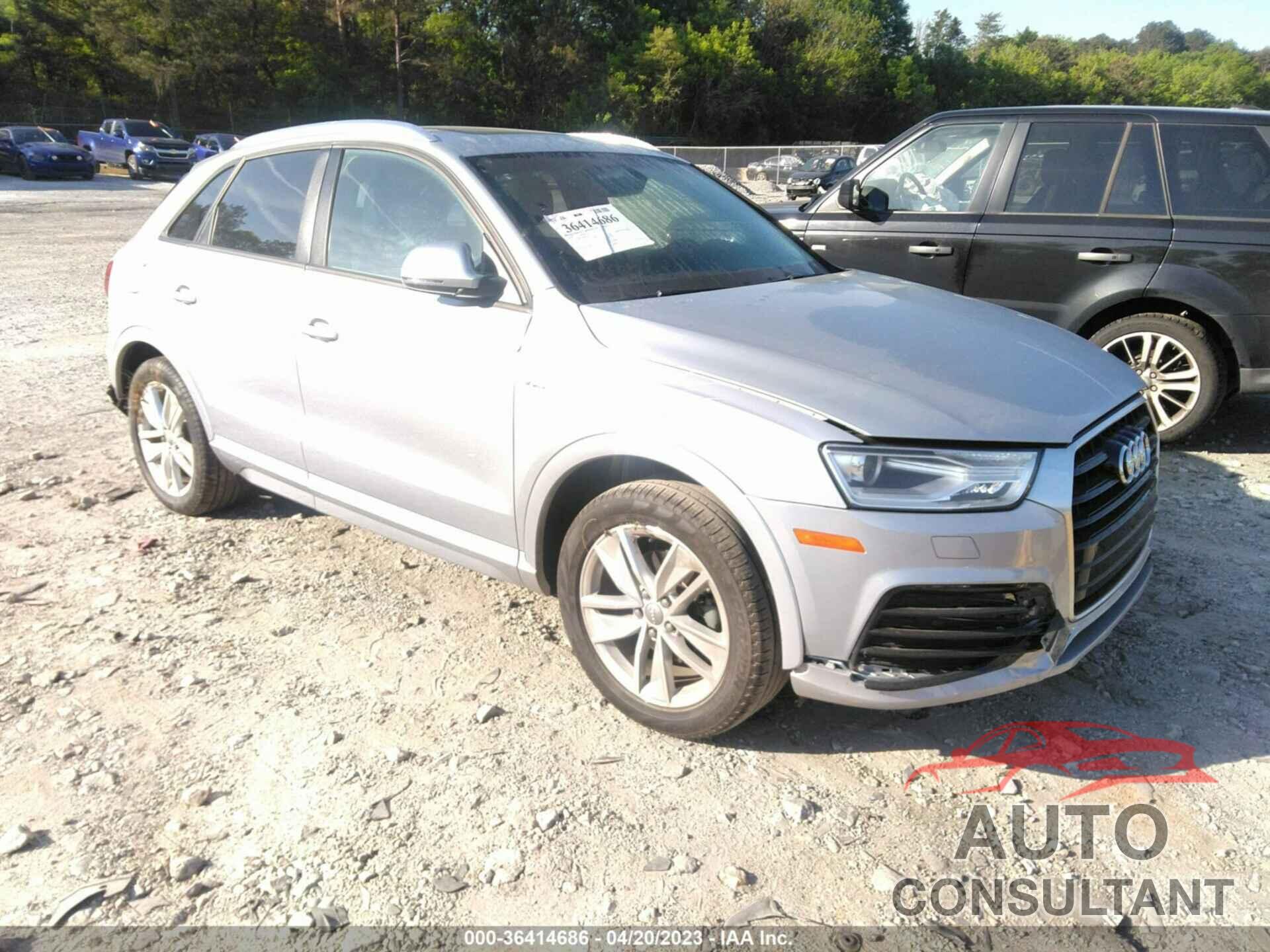 AUDI Q3 2018 - WA1BCCFS1JR015477