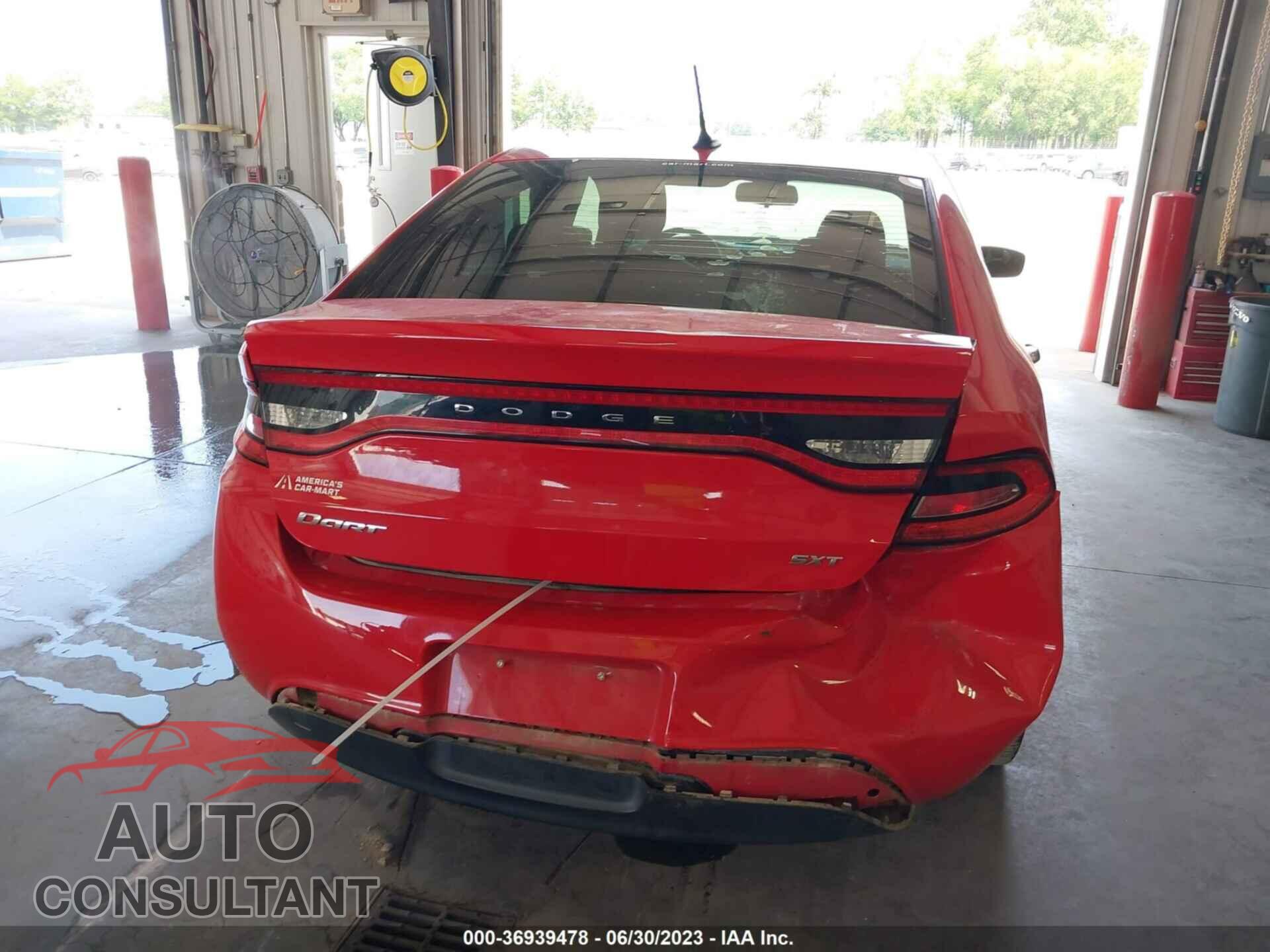 DODGE DART 2016 - 1C3CDFFA4GD820416