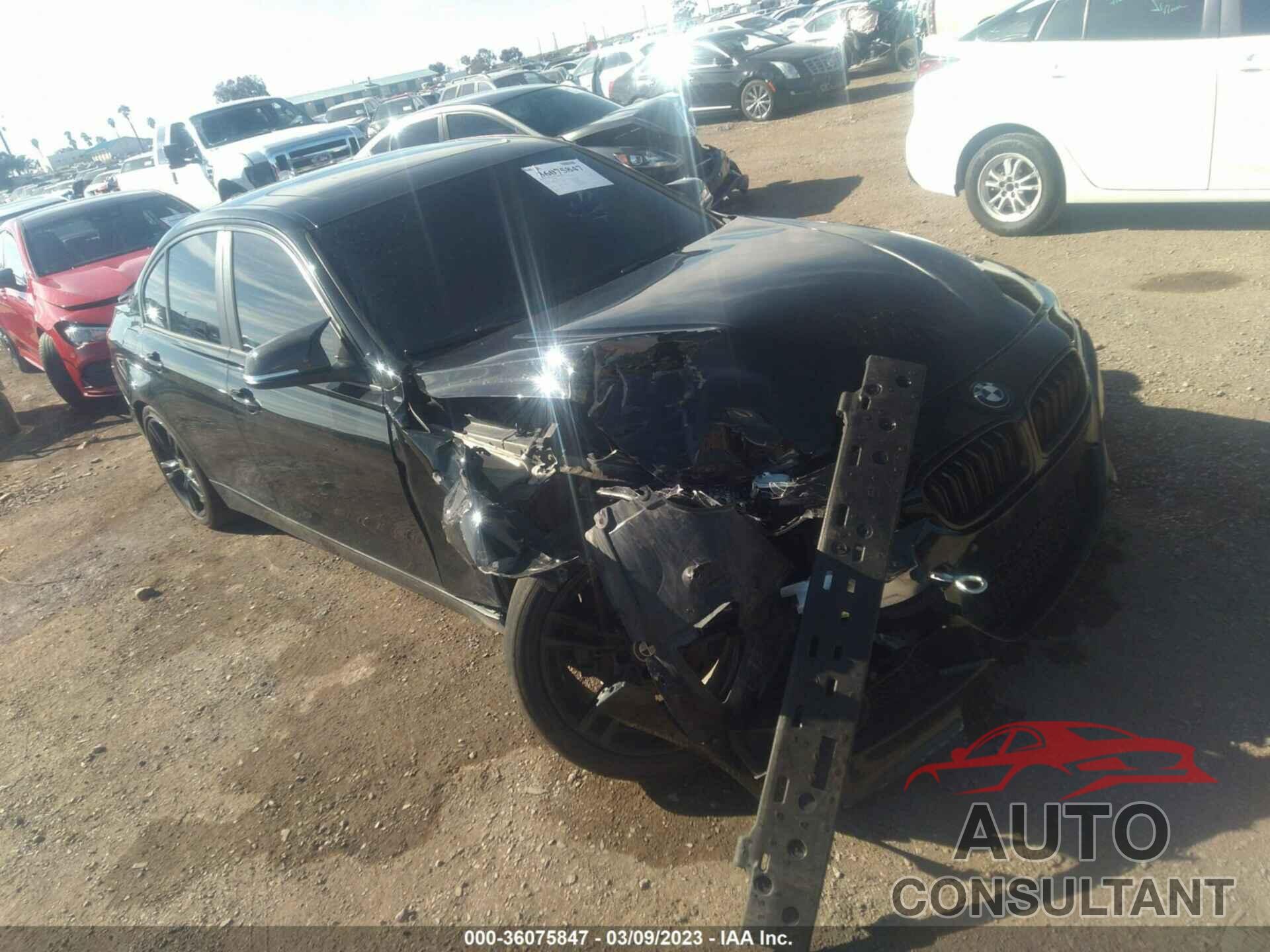 BMW 3 SERIES 2015 - WBA3C1C54FP853564
