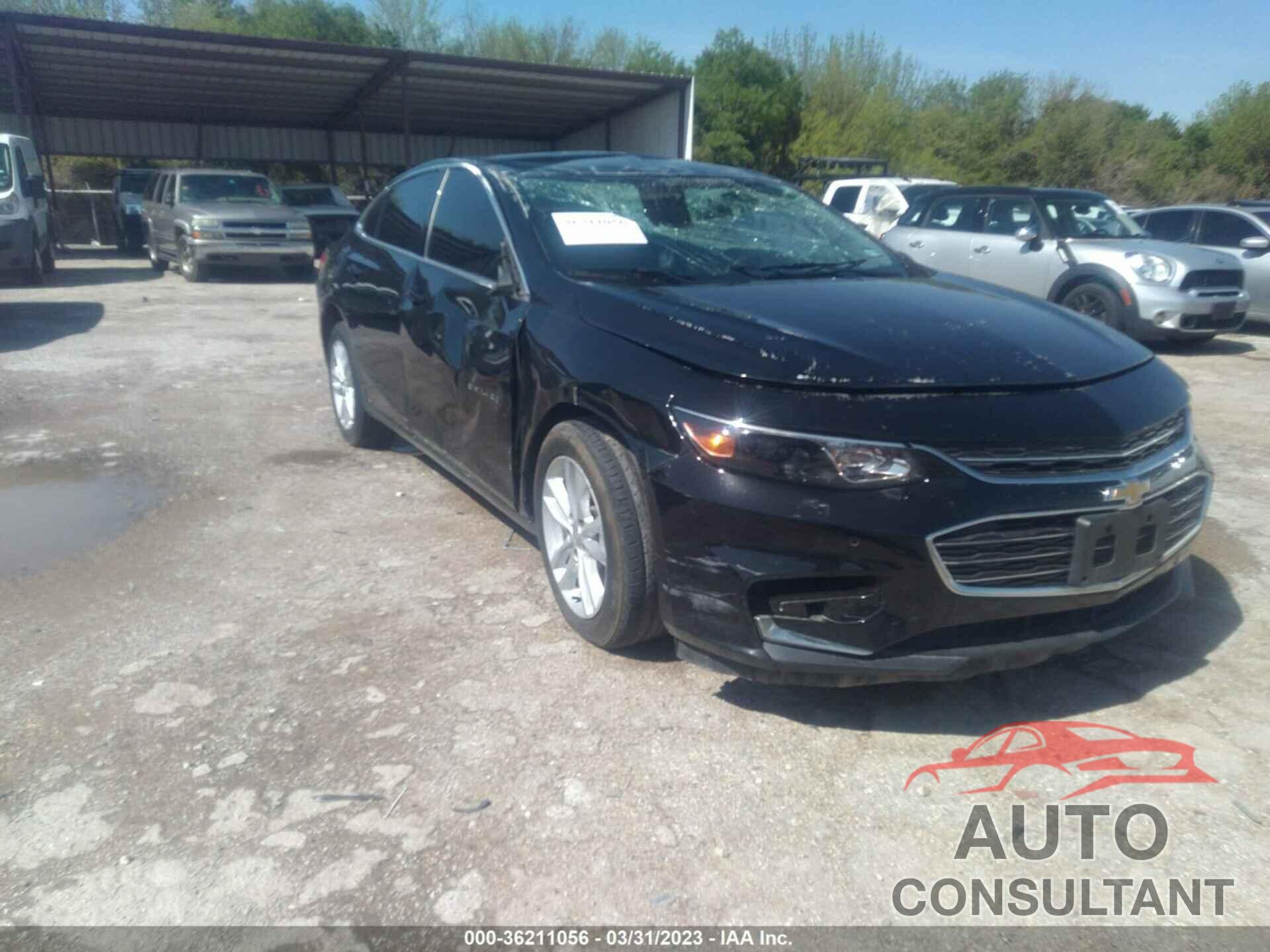CHEVROLET MALIBU 2017 - 1G1ZE5STXHF126994
