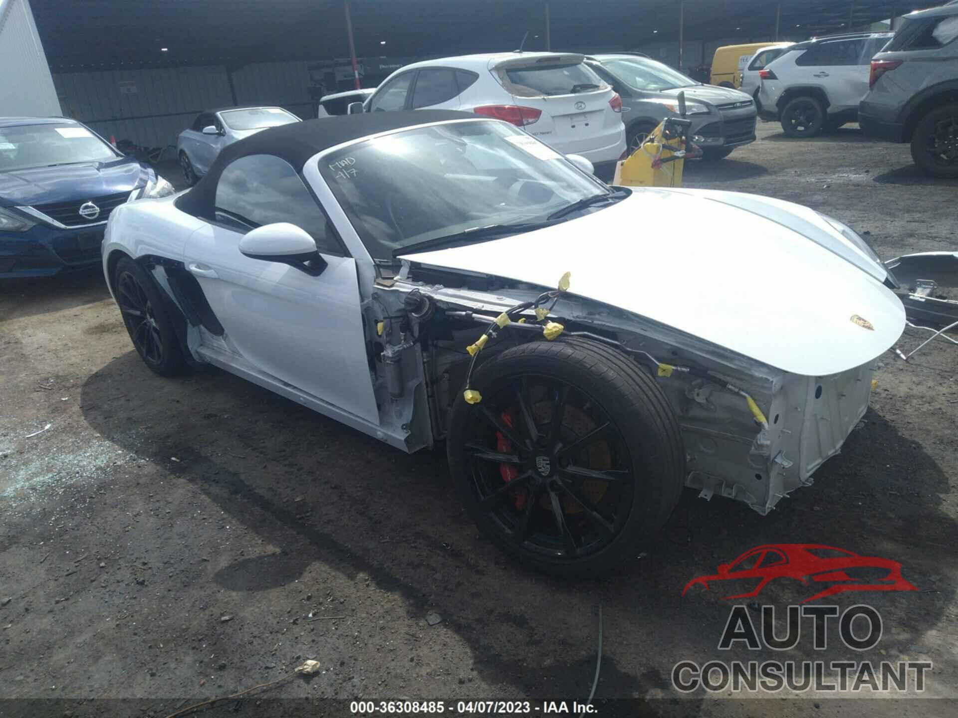 PORSCHE 718 BOXSTER 2019 - WP0CB2A84KS228761