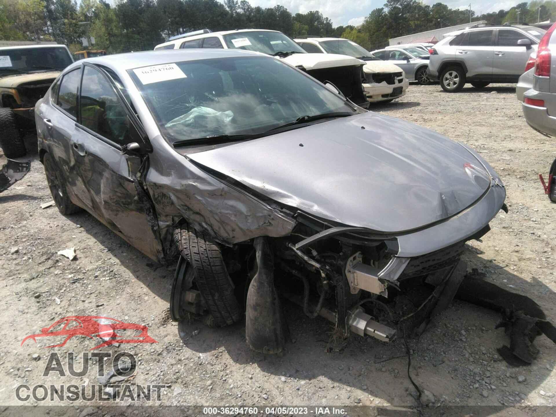 DODGE DART 2015 - 1C3CDFBB0FD266949