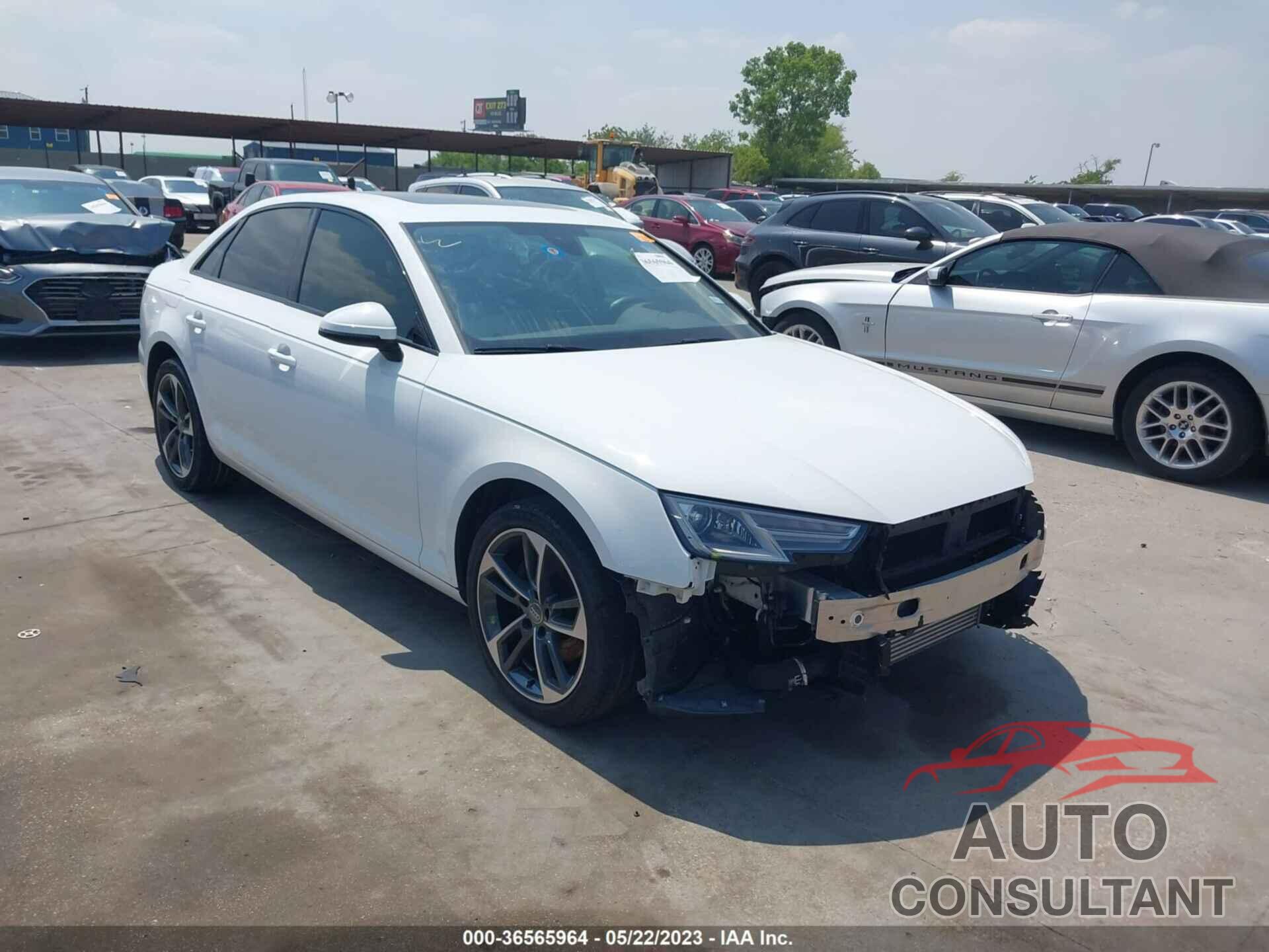 AUDI A4 2019 - WAUGMAF44KN016000