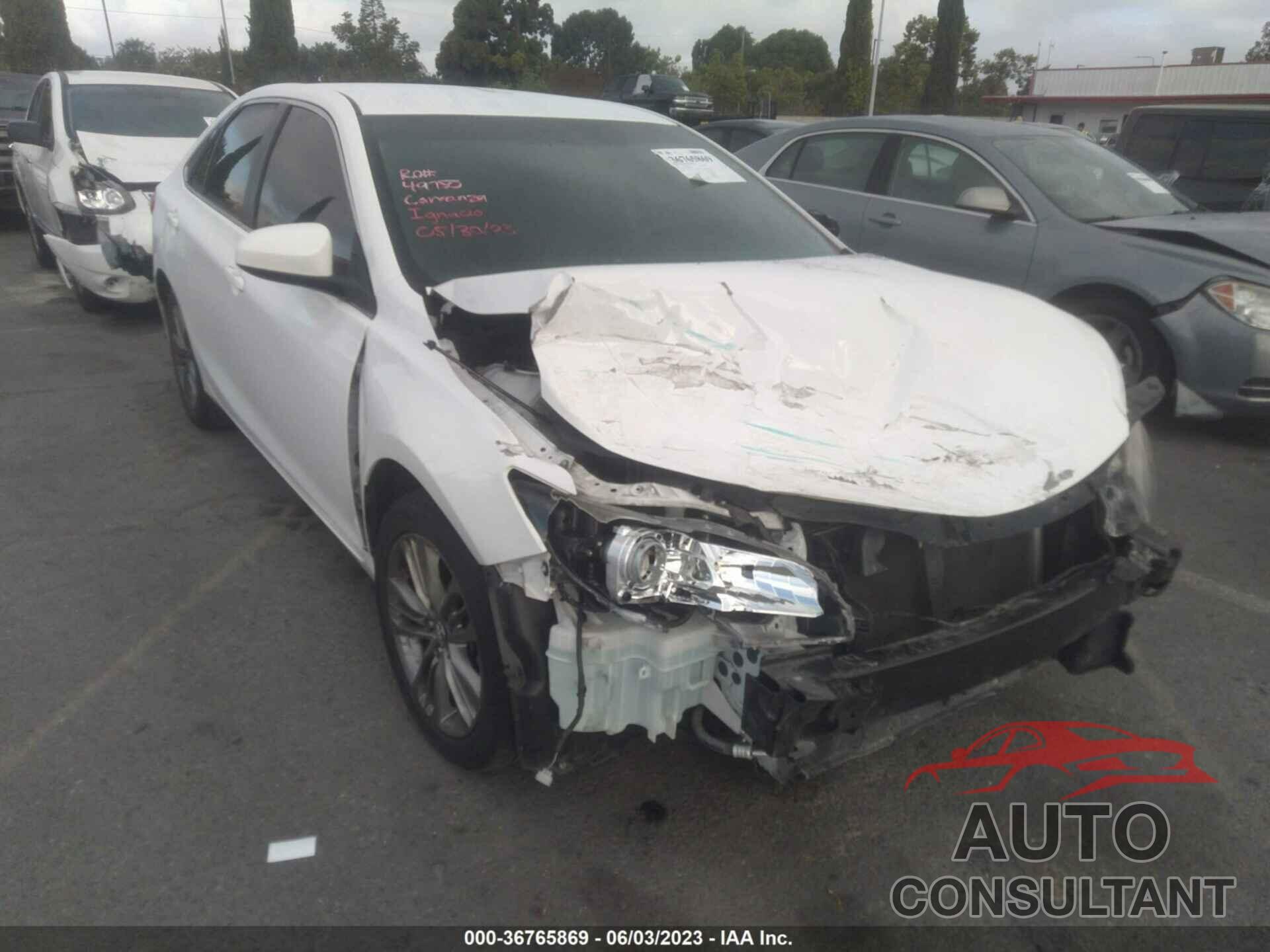 TOYOTA CAMRY 2017 - 4T1BF1FK9HU397763