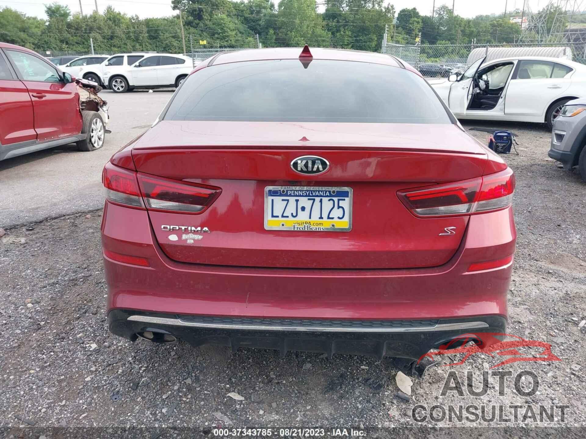 KIA OPTIMA 2019 - 5XXGT4L37KG323630