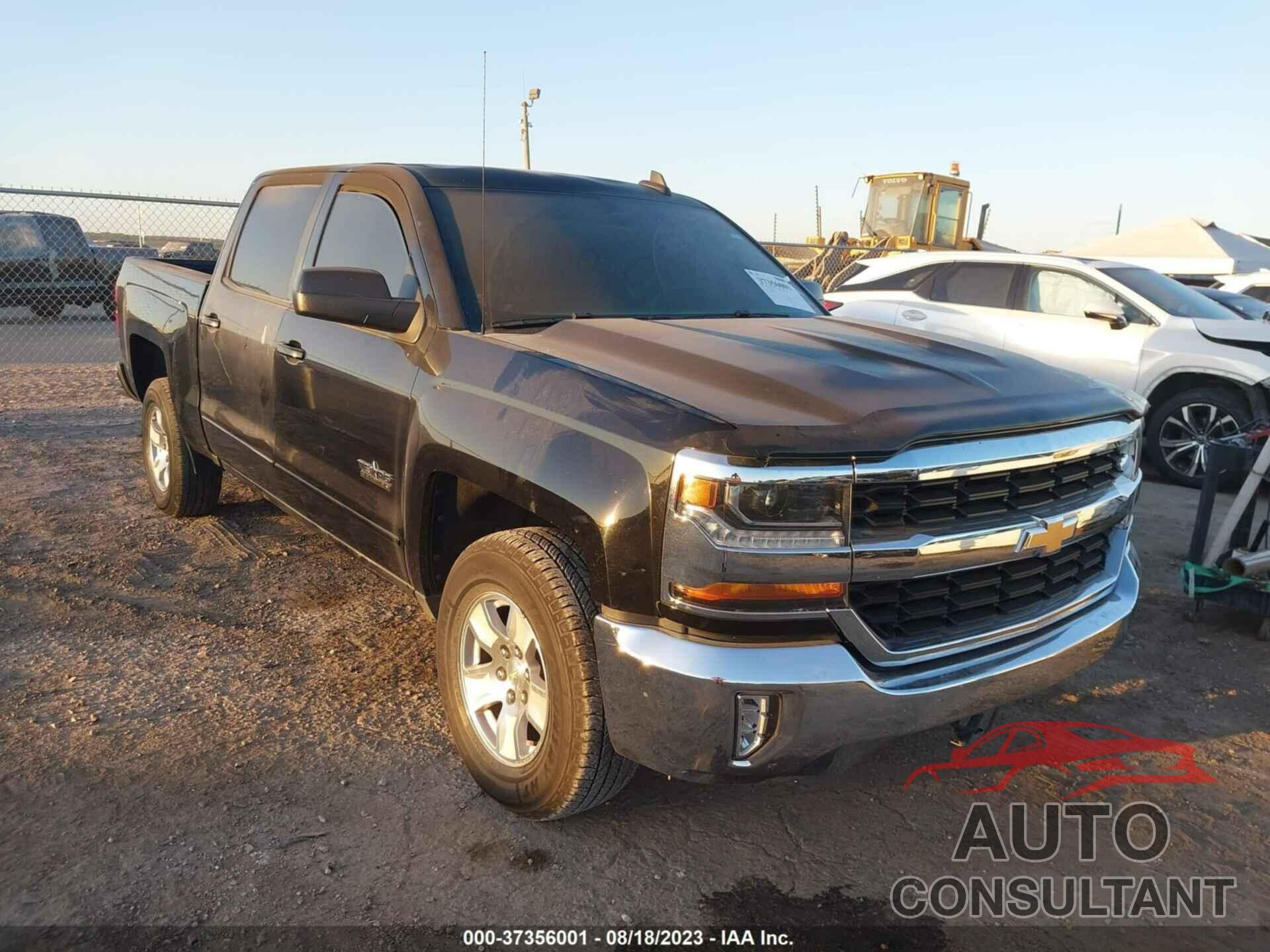 CHEVROLET SILVERADO 1500 2018 - 3GCUCRER7JG302452