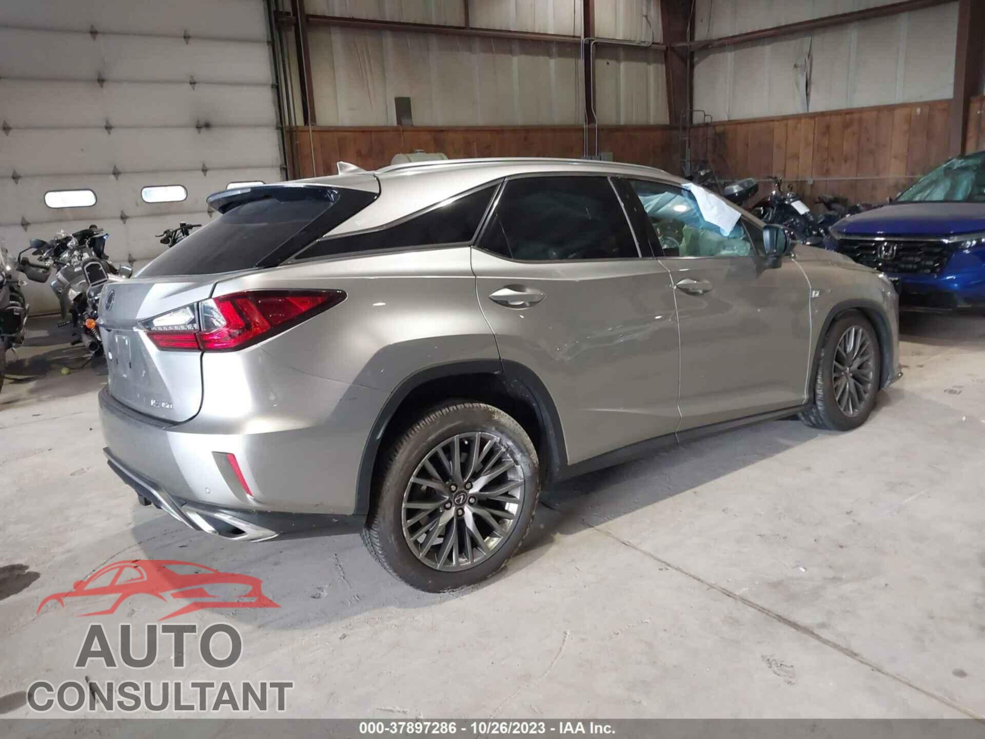 LEXUS RX 2019 - 2T2BZMCA2KC204183