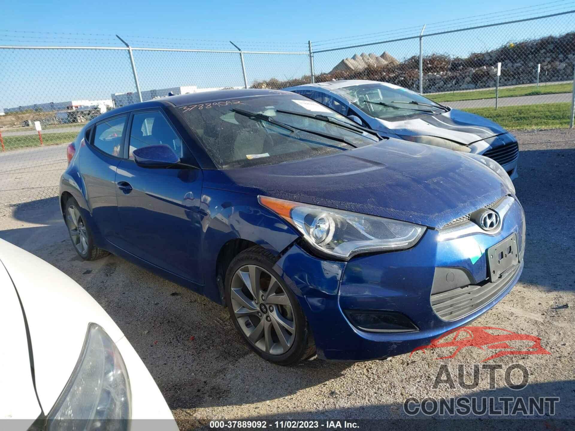 HYUNDAI VELOSTER 2016 - KMHTC6AD1GU278087