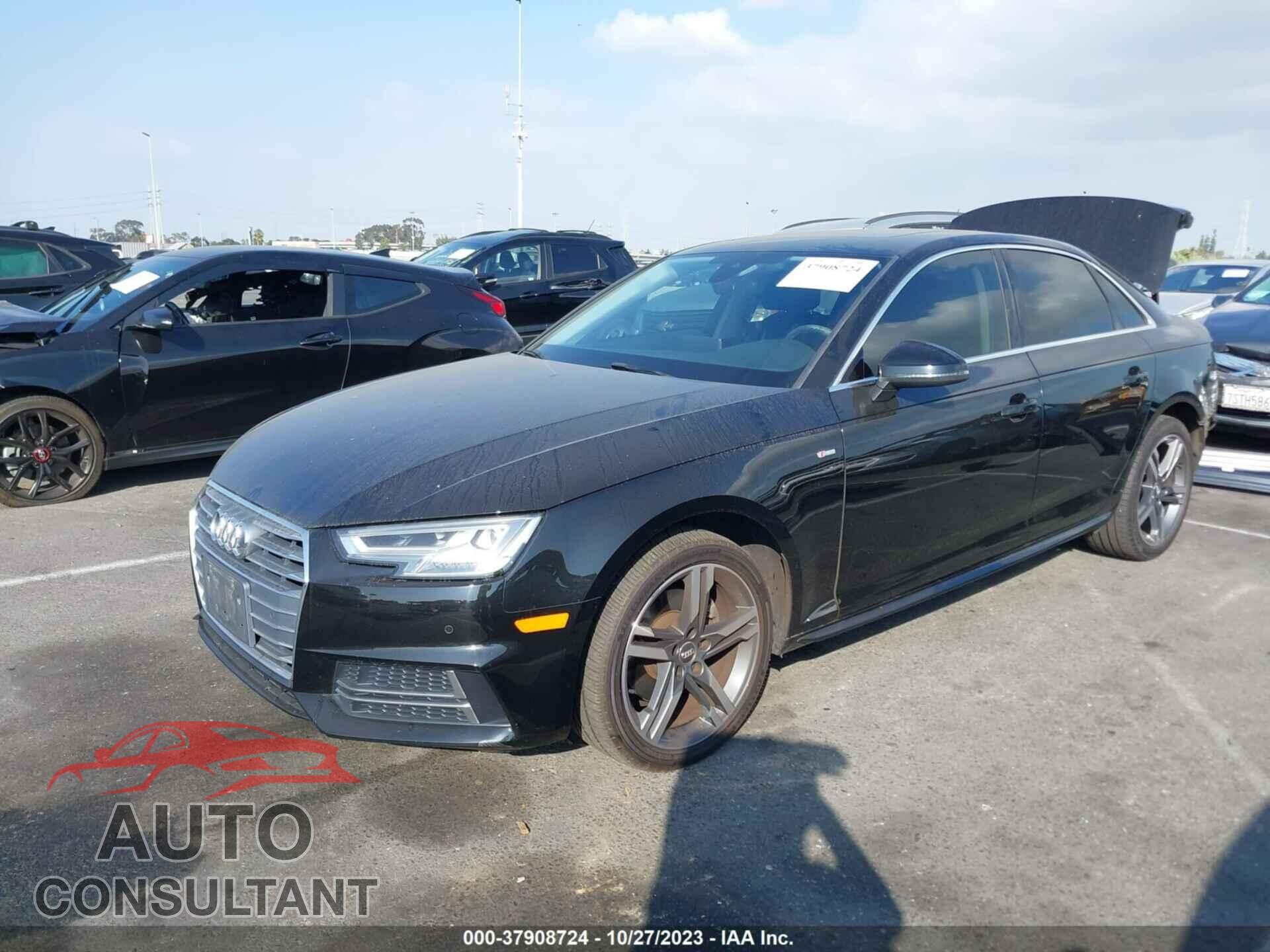 AUDI A4 2018 - WAULMAF48JA214650