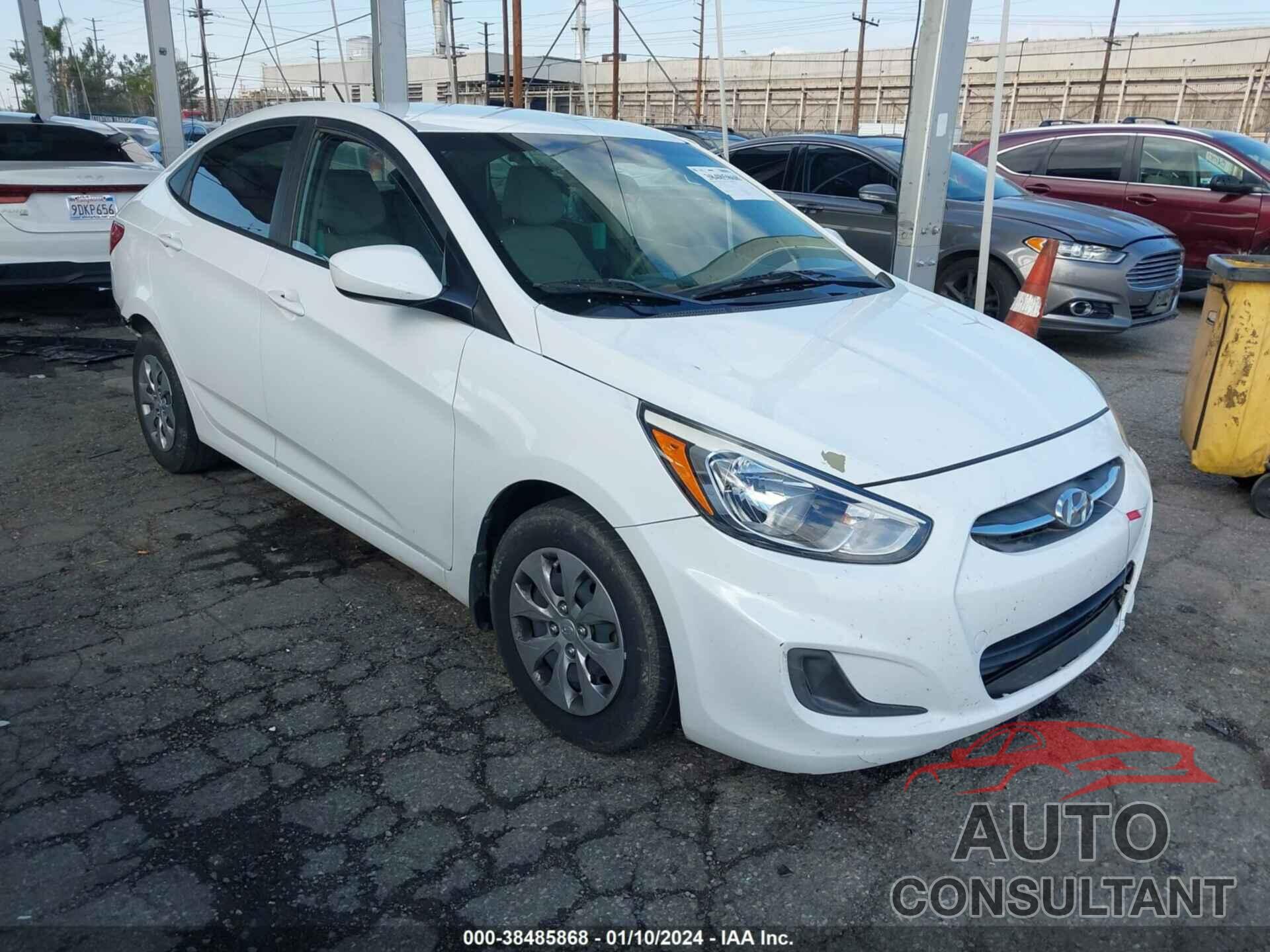 HYUNDAI ACCENT 2017 - KMHCT4AE7HU250244