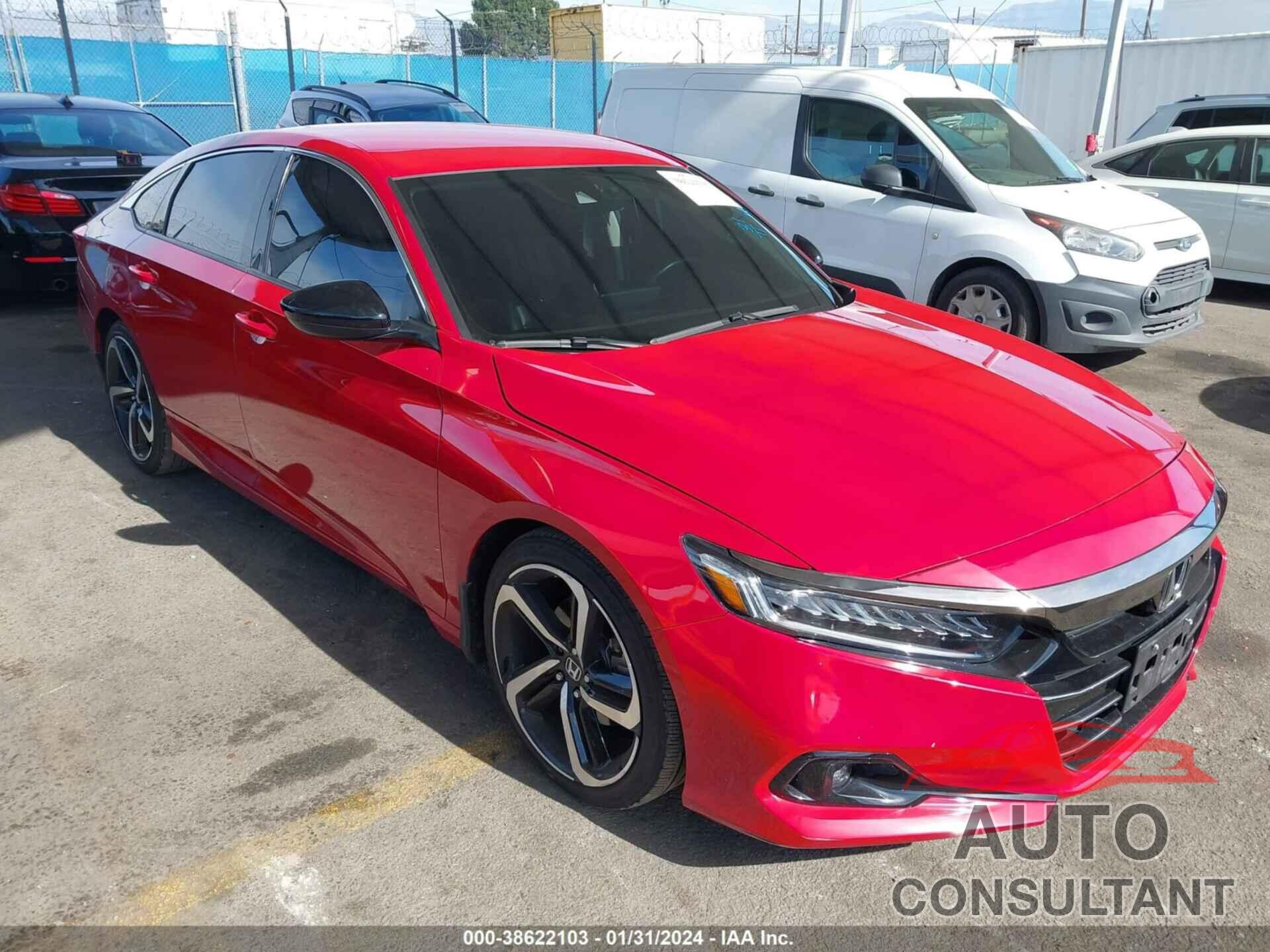 HONDA ACCORD 2022 - 1HGCV1F49NA060635