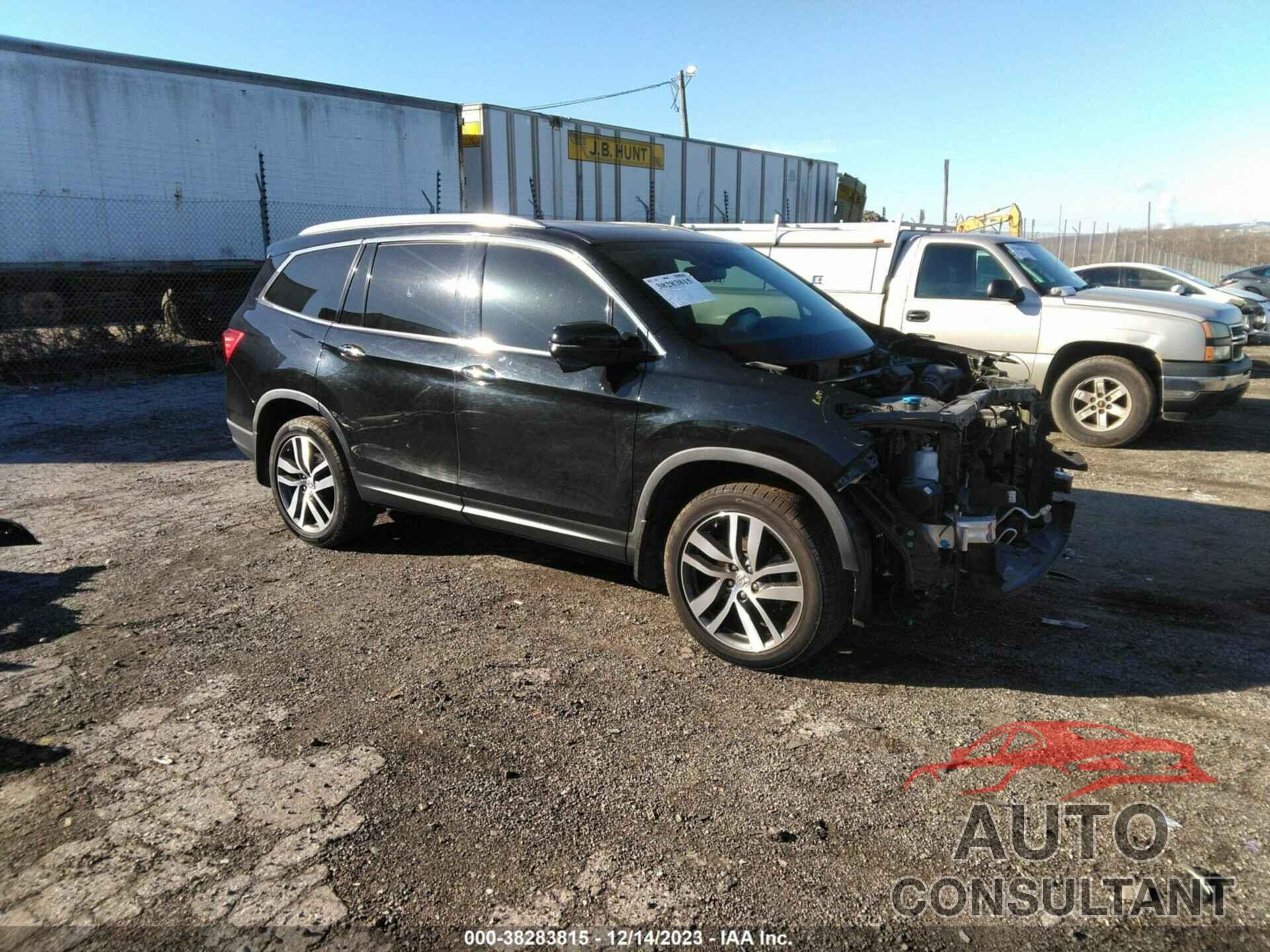 HONDA PILOT 2017 - 5FNYF6H9XHB086616