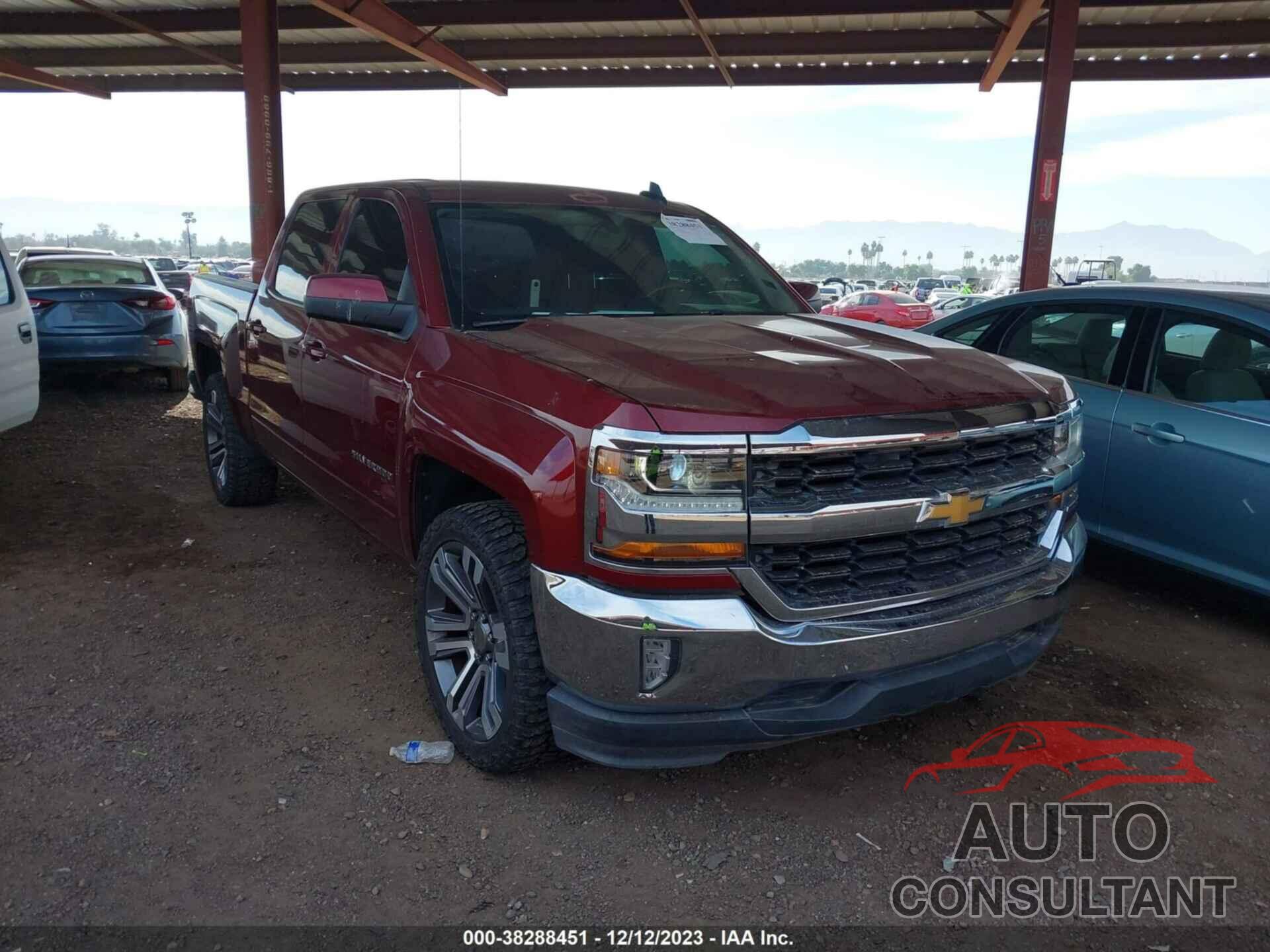 CHEVROLET SILVERADO 1500 2017 - 3GCPCREC8HG111092