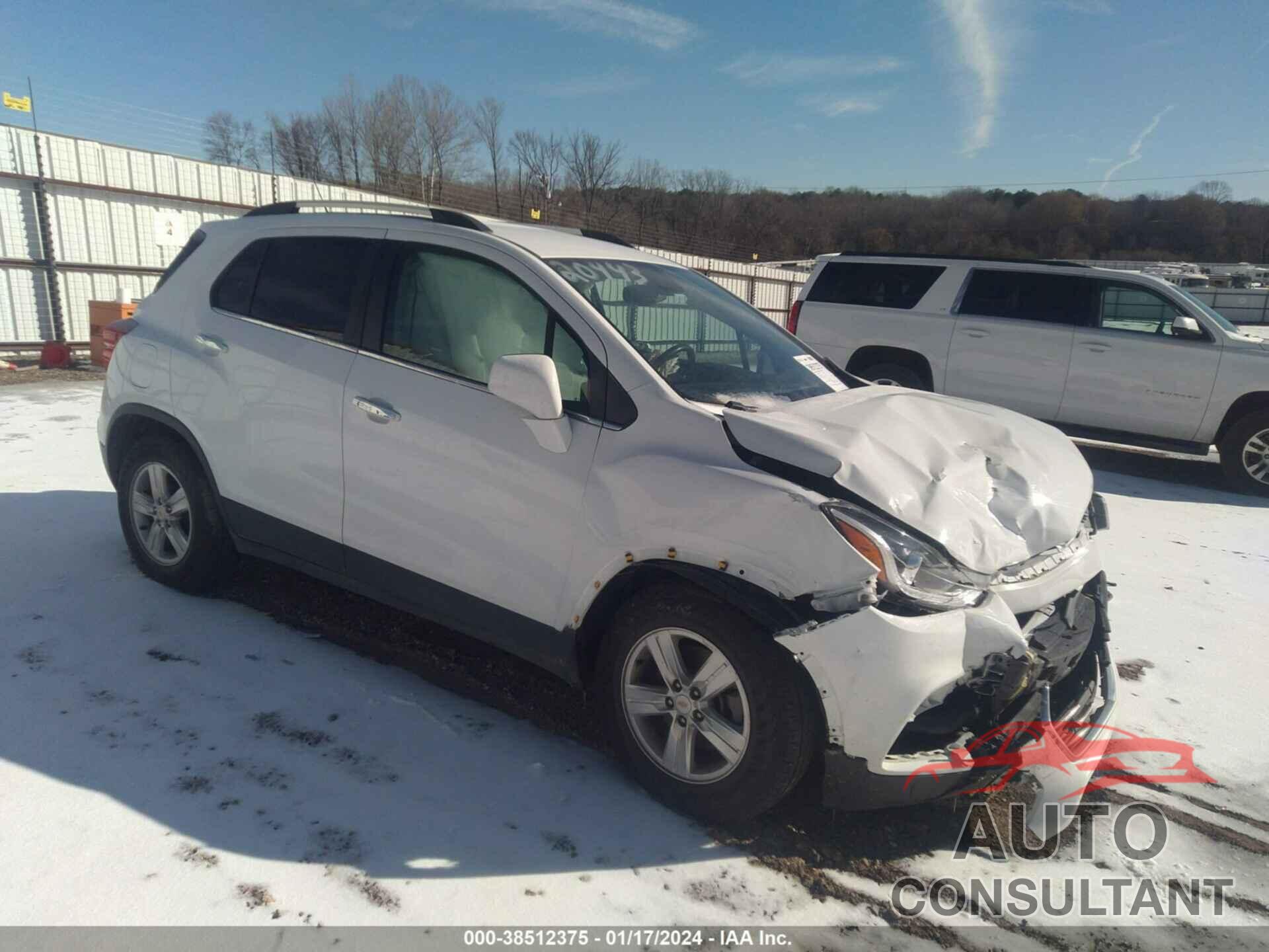 CHEVROLET TRAX 2019 - KL7CJLSB0KB949658