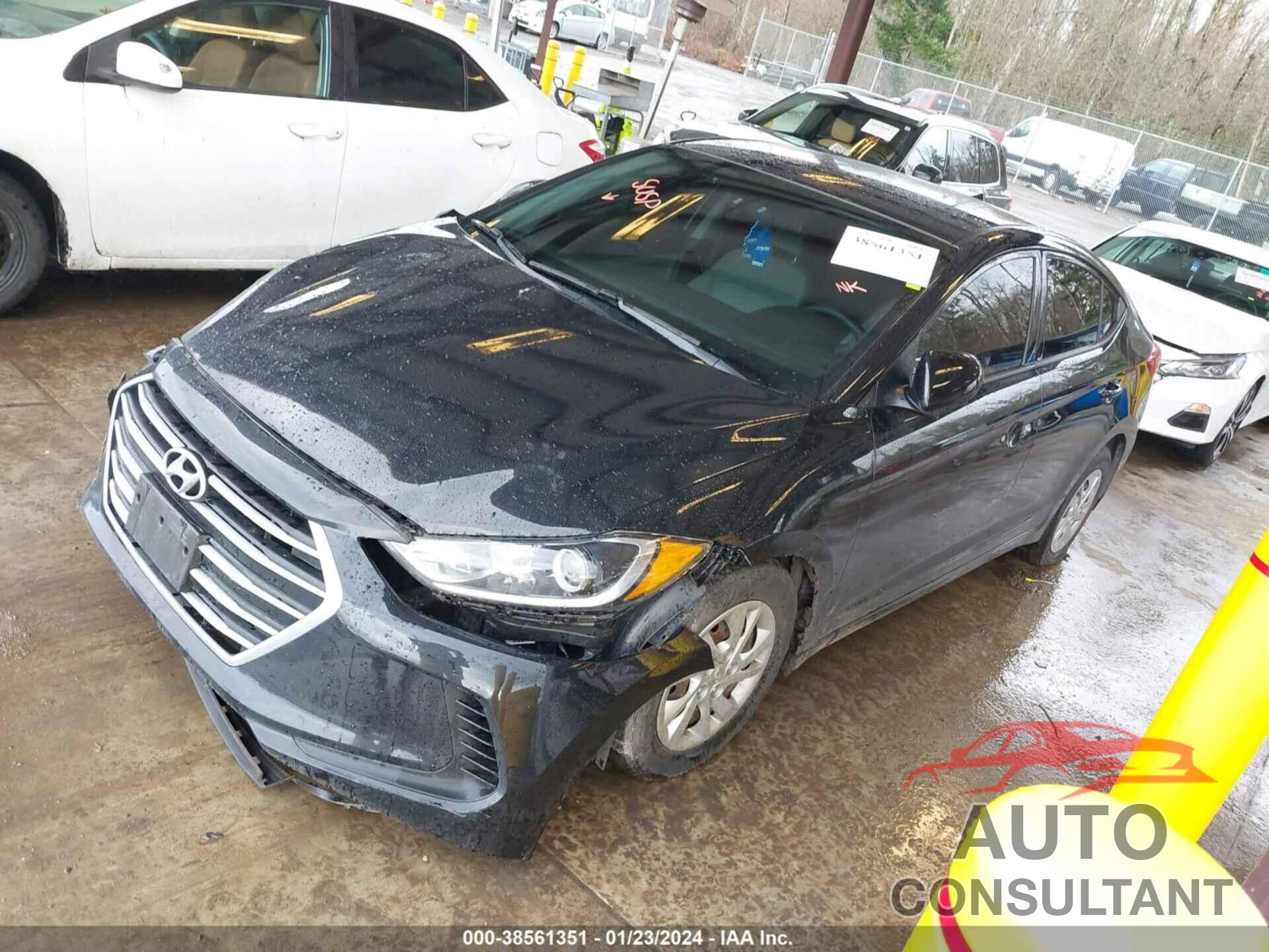 HYUNDAI ELANTRA 2017 - 5NPD74LFXHH076649