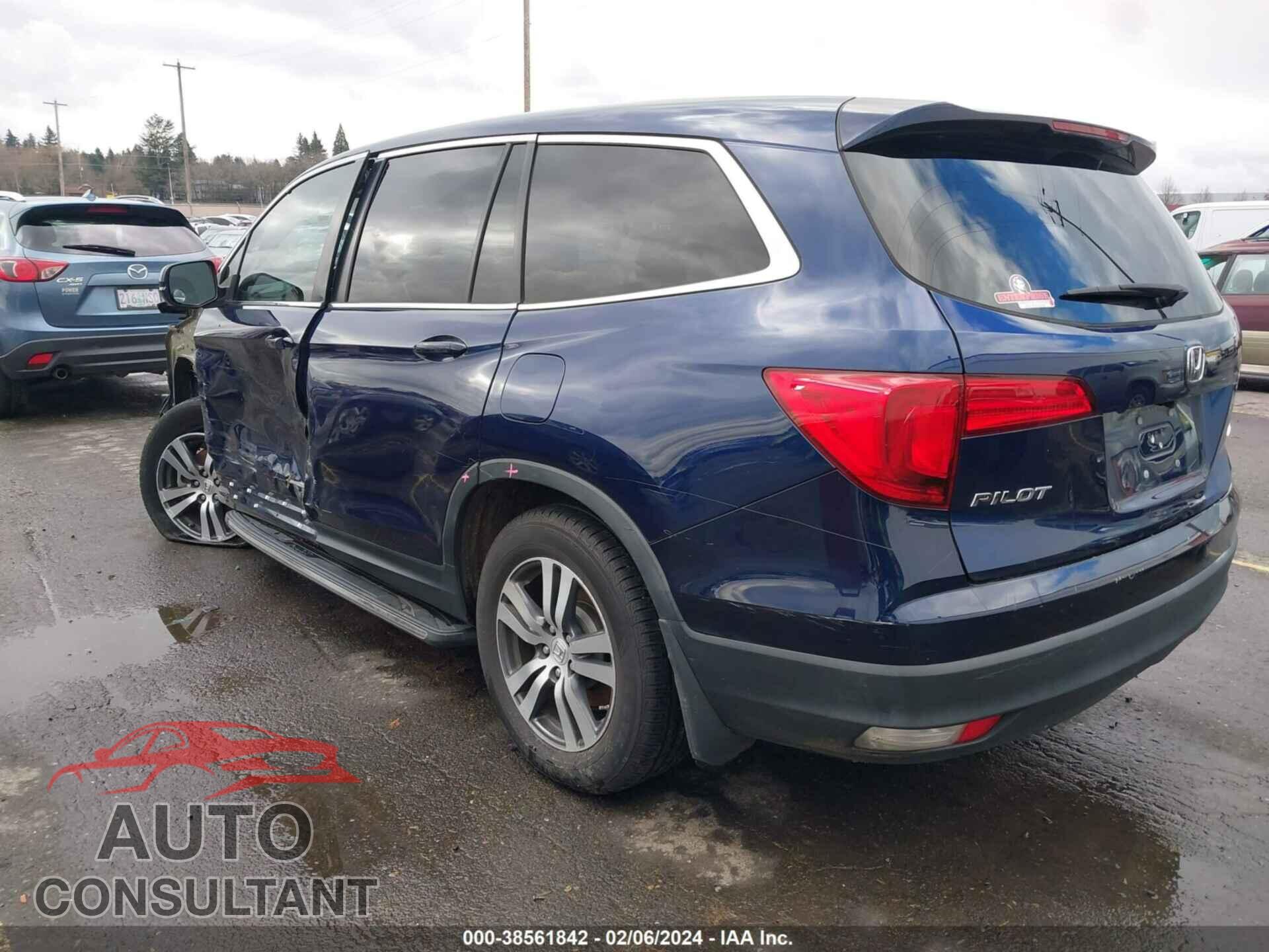 HONDA PILOT 2017 - 5FNYF6H53HB069508