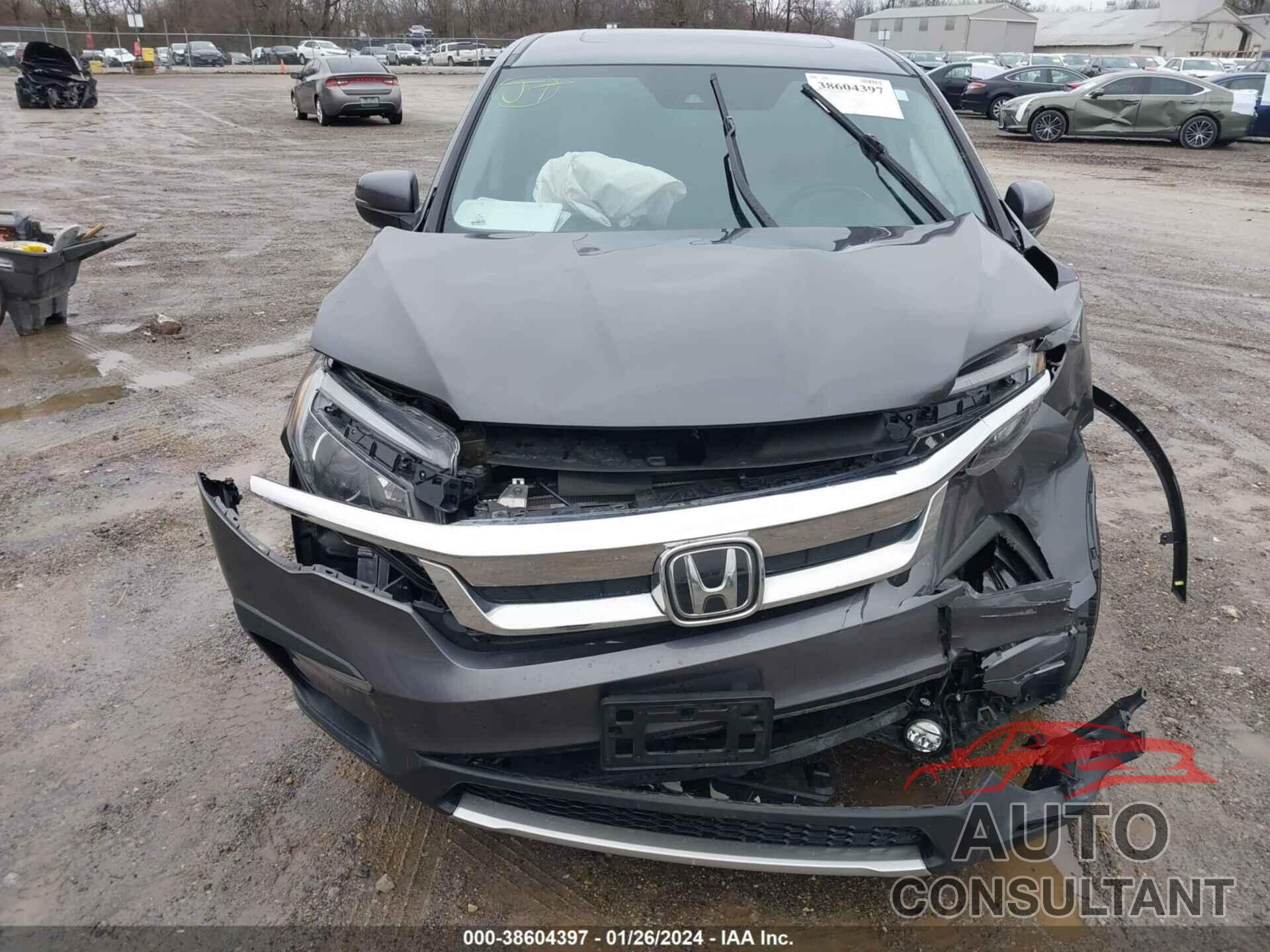 HONDA PILOT 2019 - 5FNYF6H58KB052940