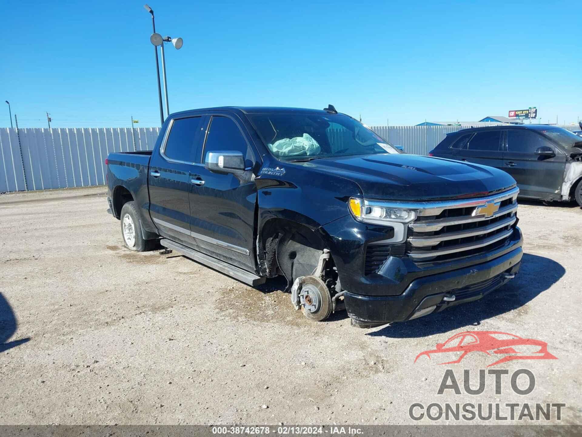 CHEVROLET SILVERADO 1500 2022 - 3GCUDJED7NG524188